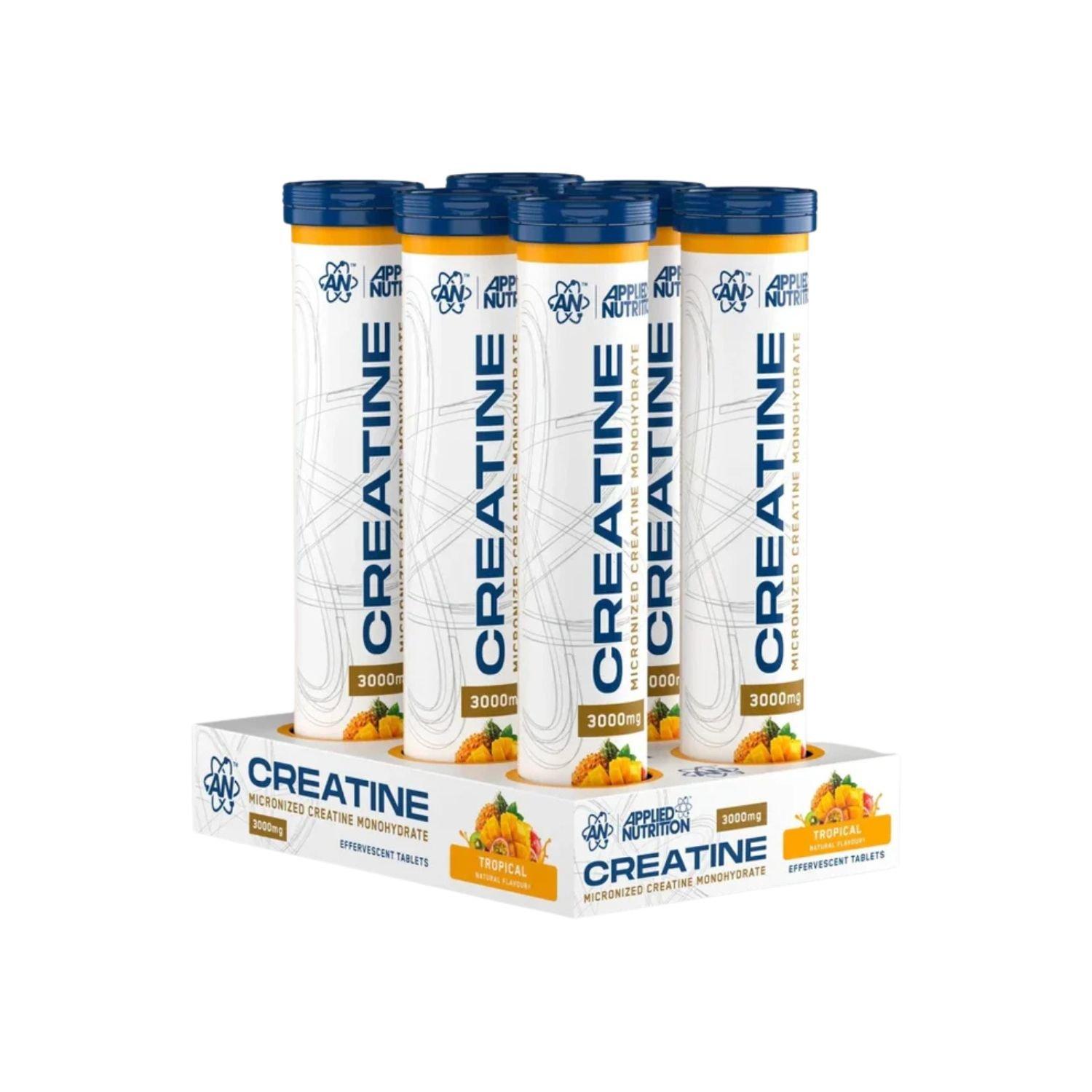 Tropical - Applied Nutrition - Applied Nutrition: Creatine Monohydrate Effervescent Tablets (6 Tubes) - 1