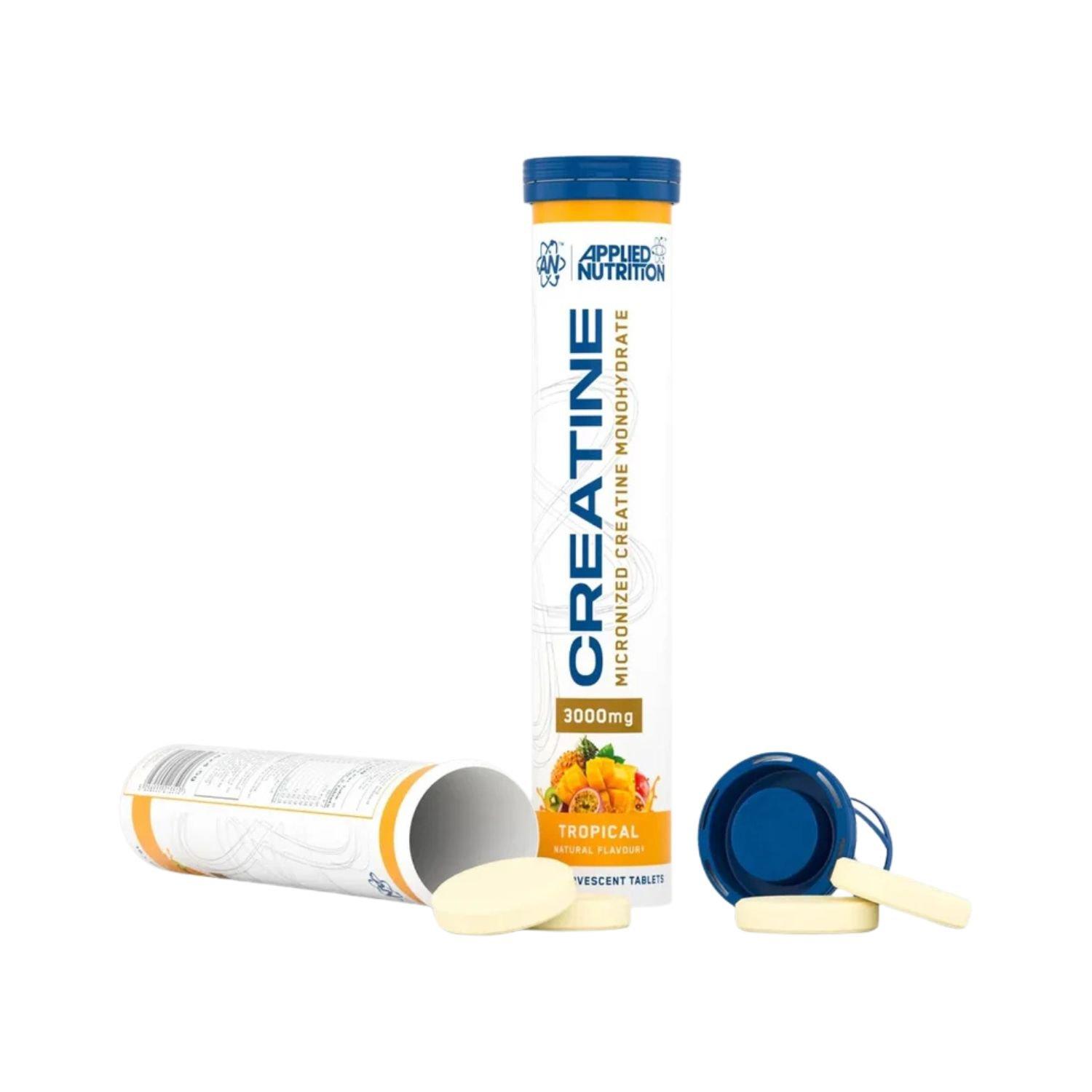 Tropical - Applied Nutrition - Applied Nutrition: Creatine Monohydrate Effervescent Tablets (6 Tubes) - 2