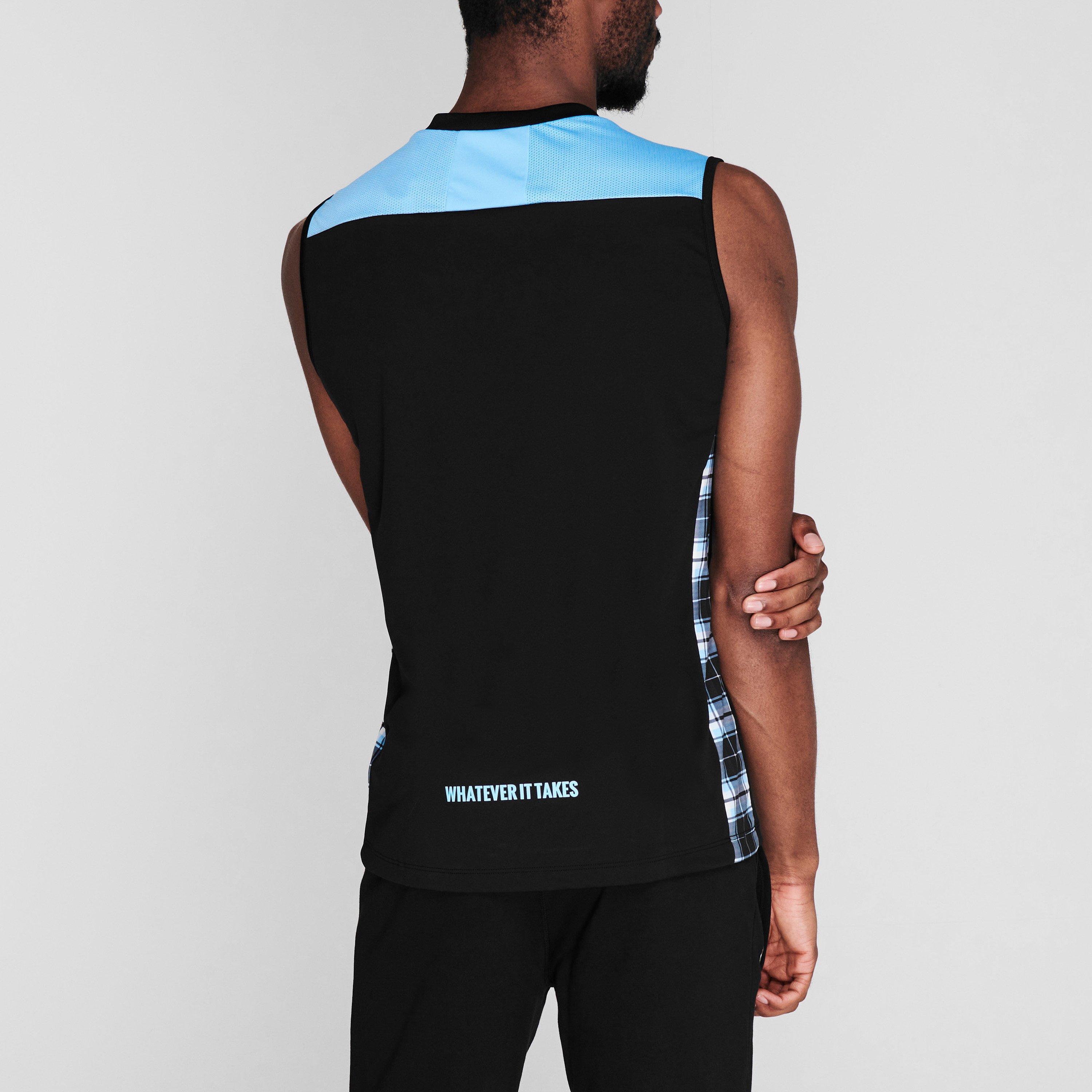Preto - Macron - Glasgow Singlet Vest 2022 2023 Mens - 3