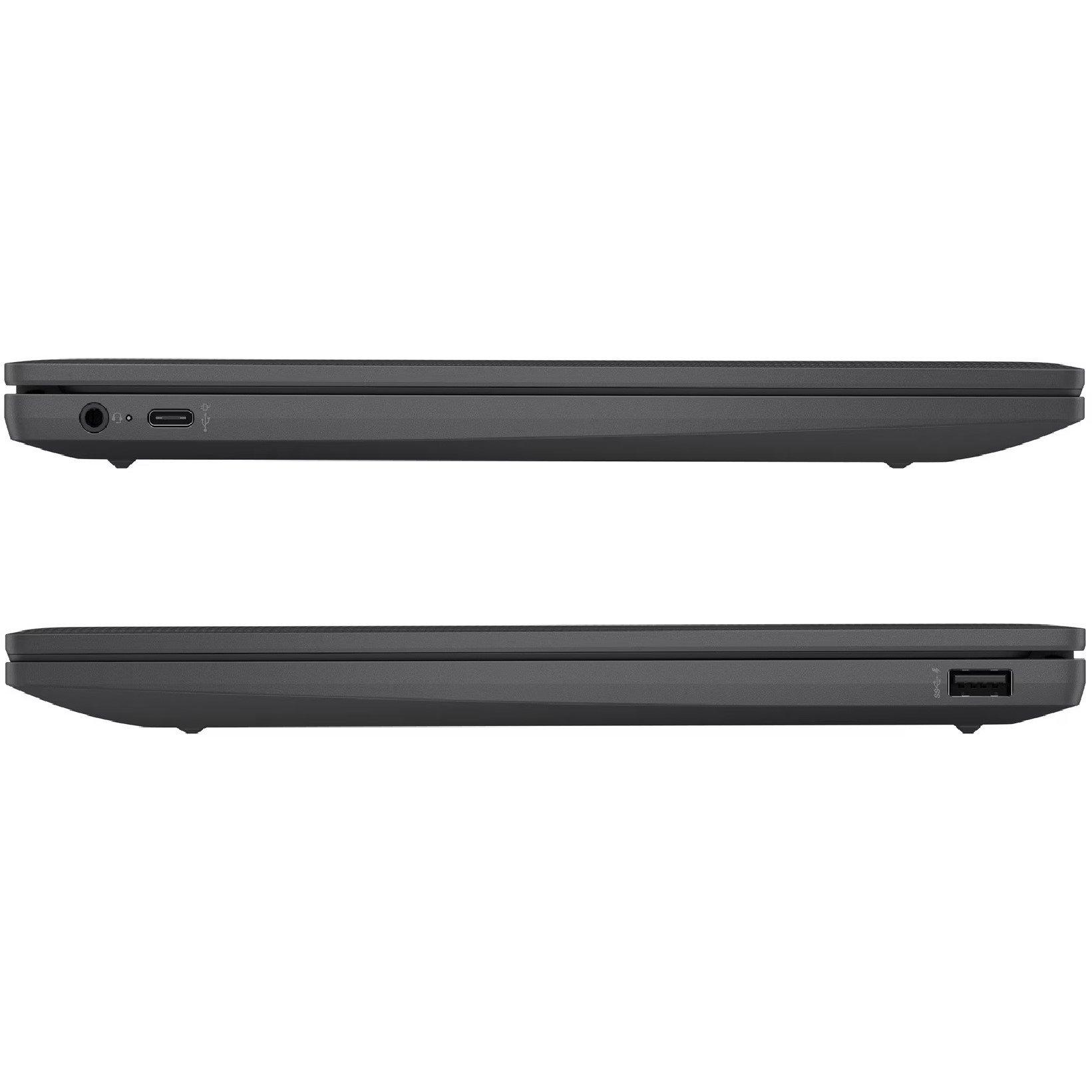 Black - HP - HP Chromebook 14a Intel 4GB 128GB - 5