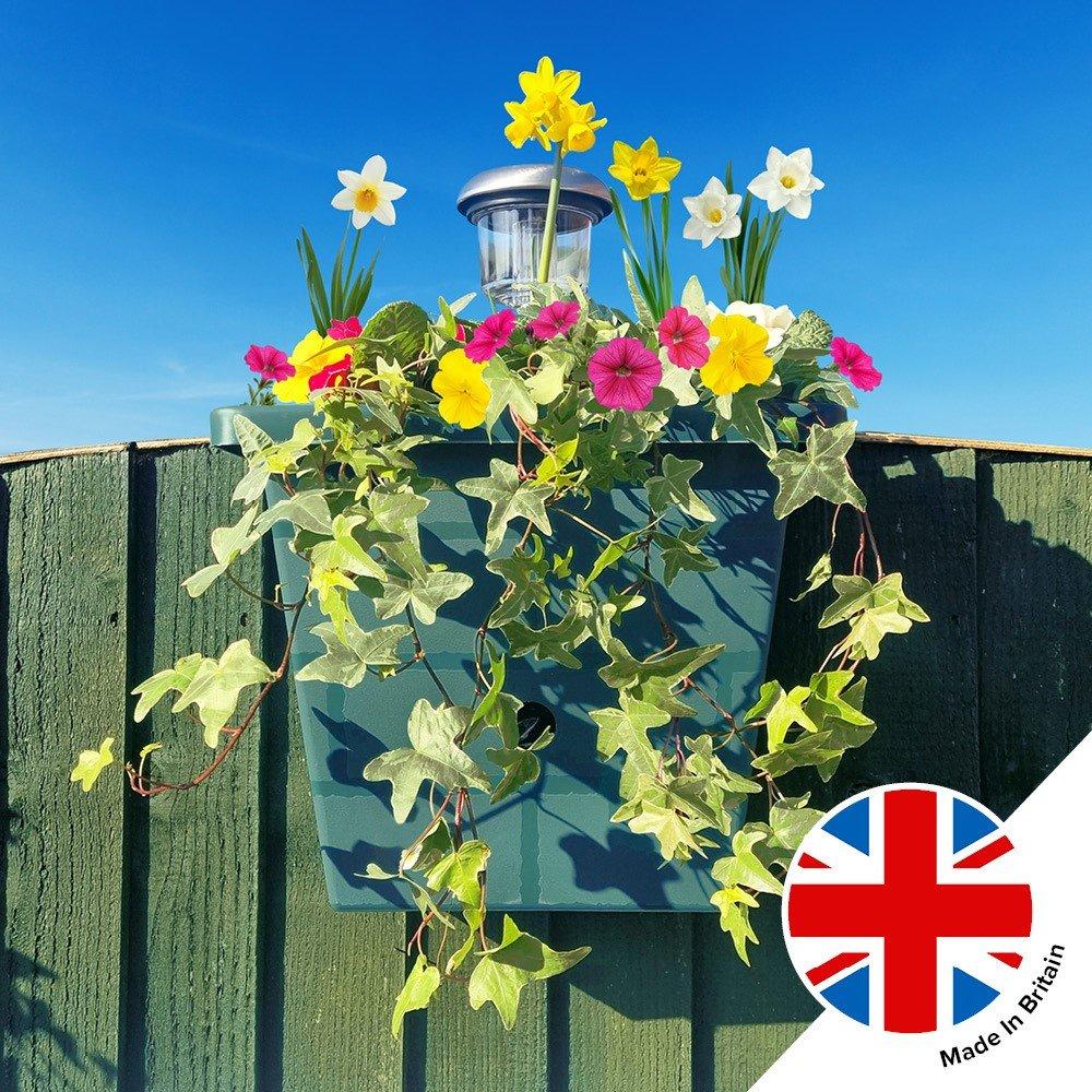 Yougarden  Go Illuminest Planter (Light ) Grey - 40x39x30cm