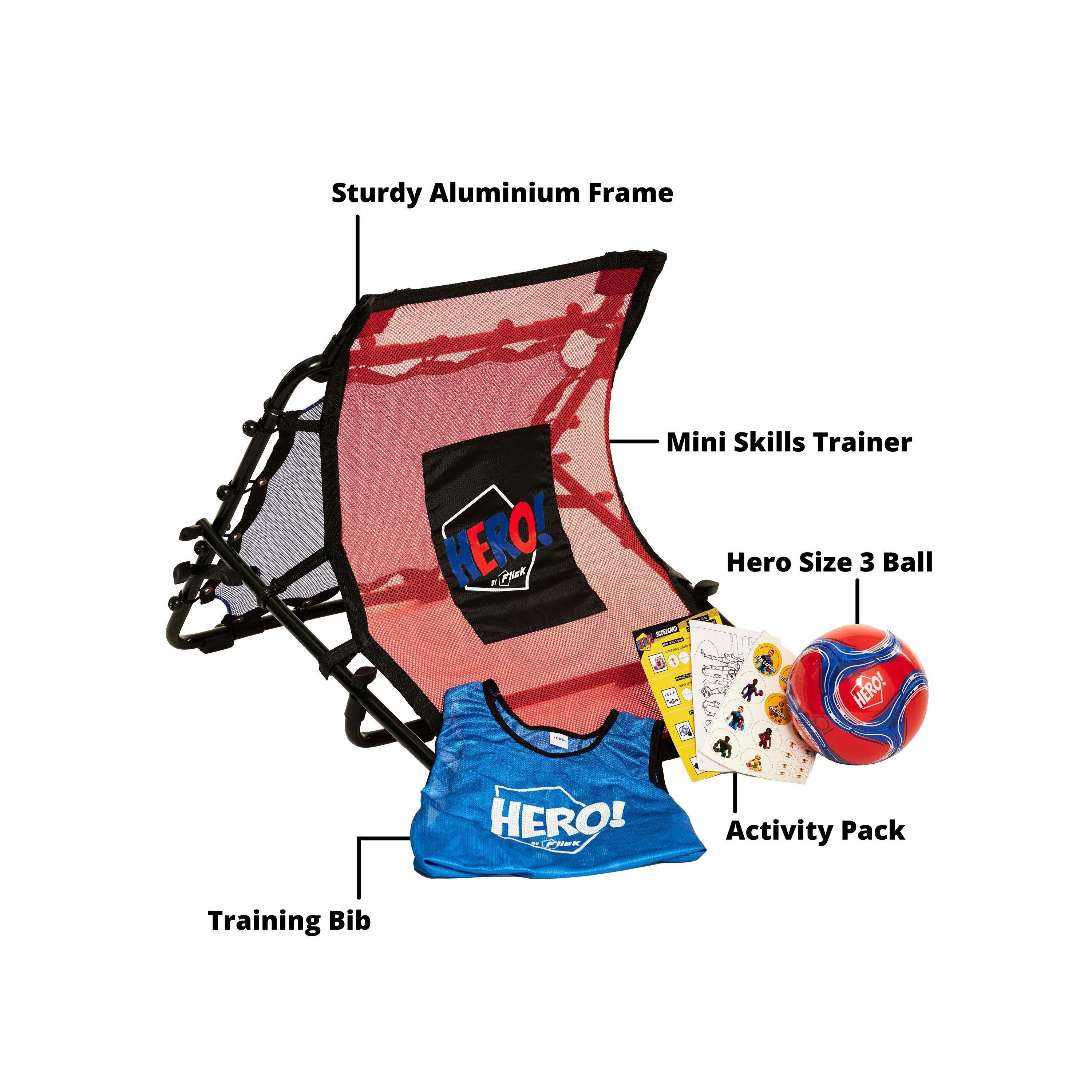 Black Blue Red - Football Flick - Football Flick Hero Mini Skills Trainer - 2