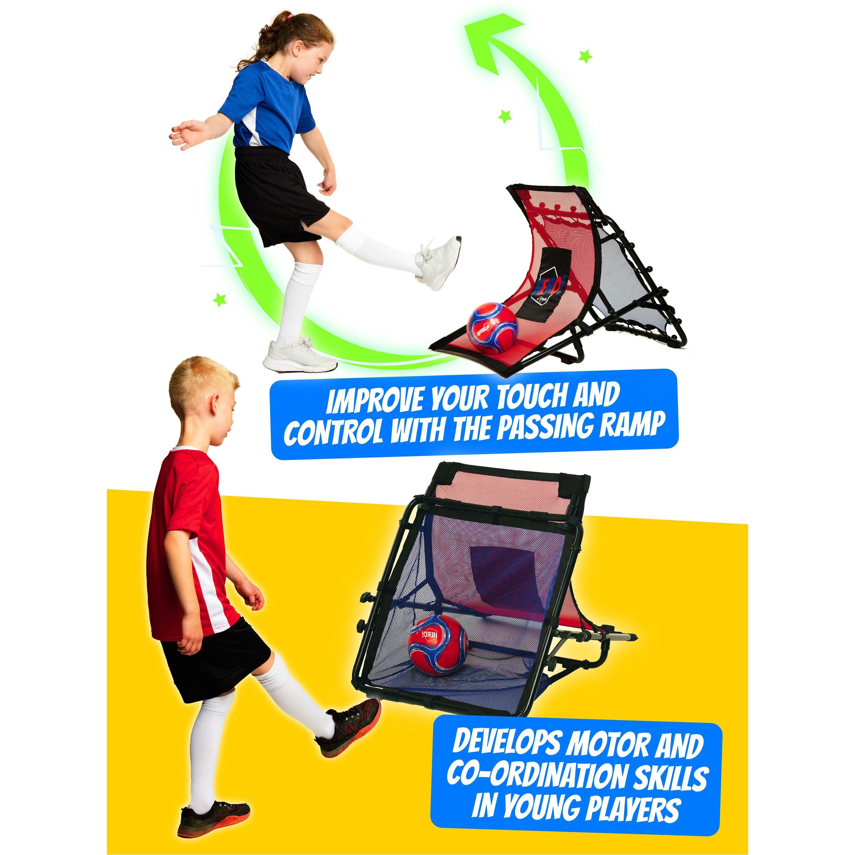 Black Blue Red - Football Flick - Football Flick Hero Mini Skills Trainer - 3