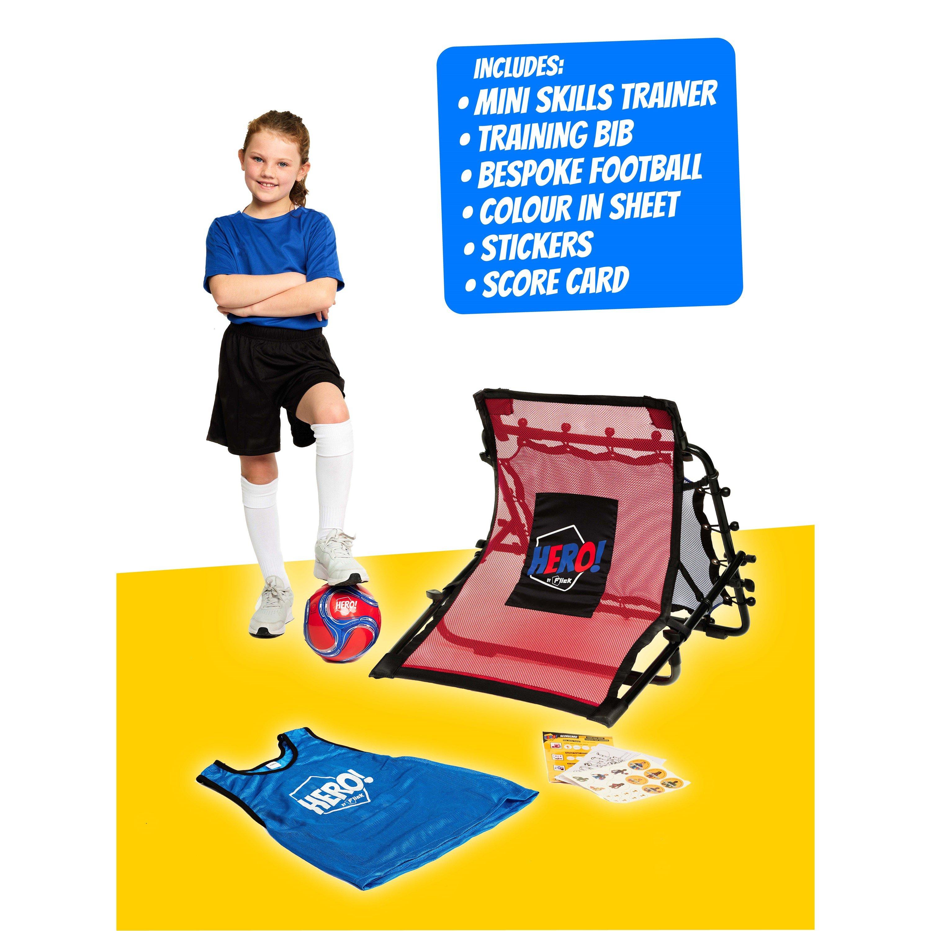 Black Blue Red - Football Flick - Football Flick Hero Mini Skills Trainer - 6