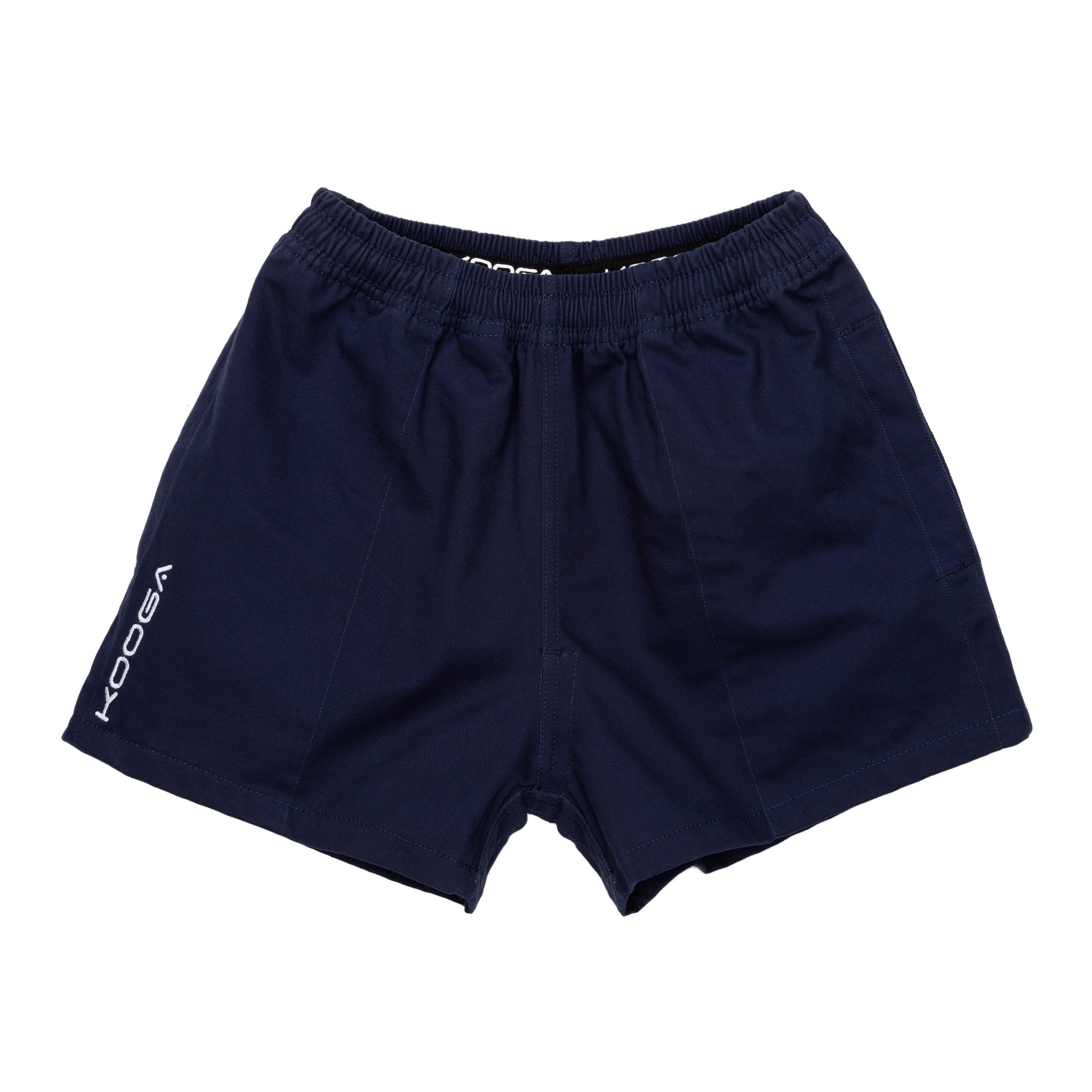 Kooga Boys Junior Rugby Training Shorts - Navy - 7-8 Years
