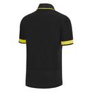 Noir/Yellow - Macron - abstract-print Bio-Baumwolle shirt Black - 2