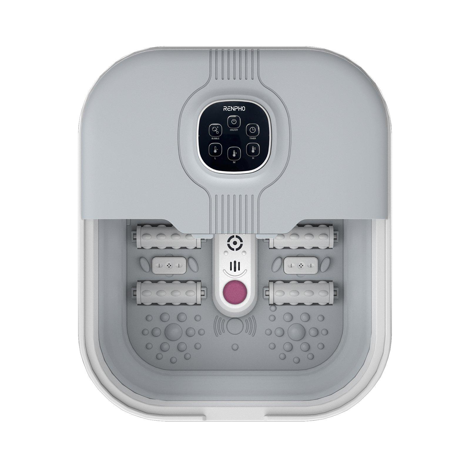 Grey - Renpho - RENPHO Compact Folding Foot Spa and Massager - 1