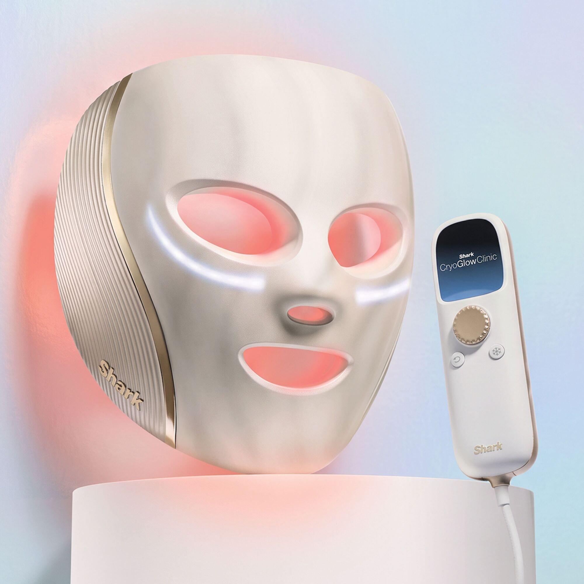 White Gold - Shark - CryoGlow Clinic LED Face Mask - White Gold - 2