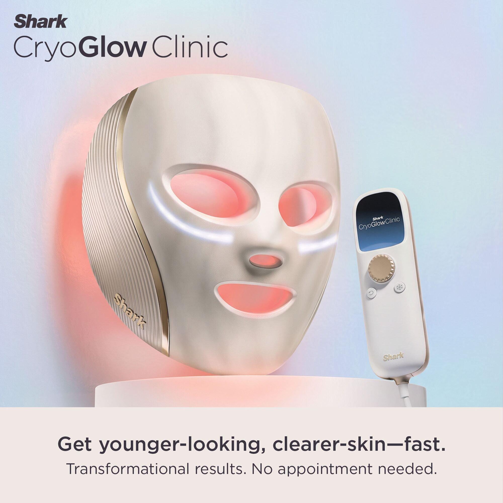 White Gold - Shark - CryoGlow Clinic LED Face Mask - White Gold - 3