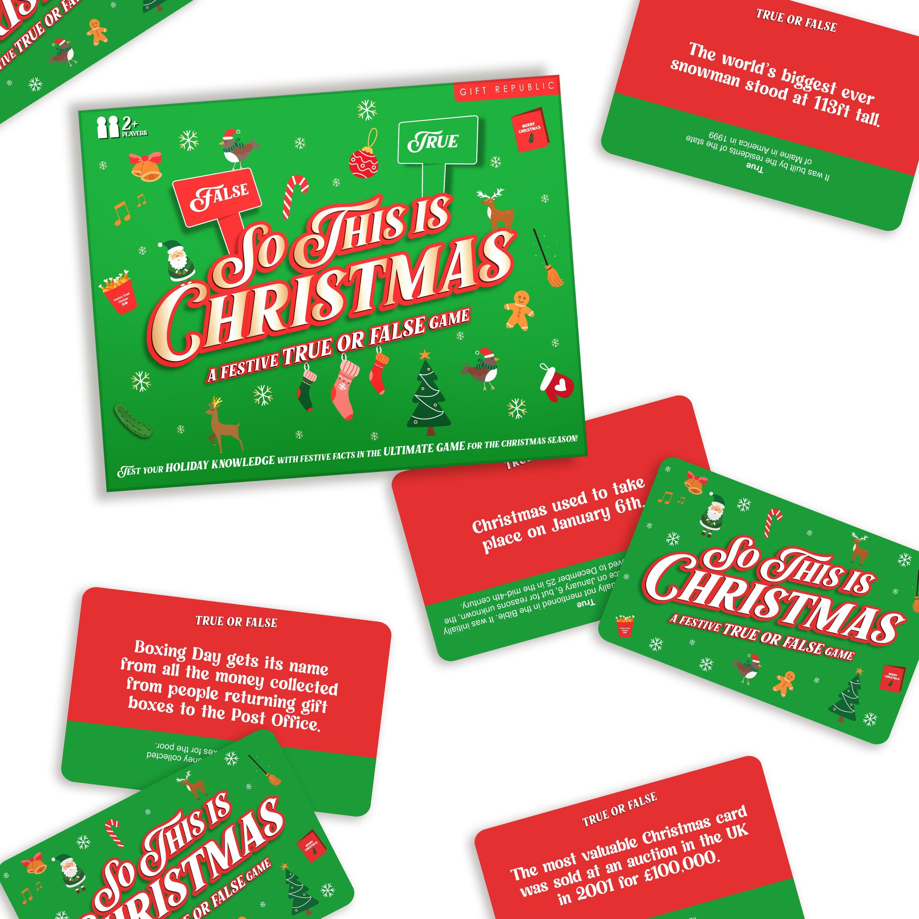 Multi - Gift Republic - So This Is Christmas – A Festive True or False Gam - 9