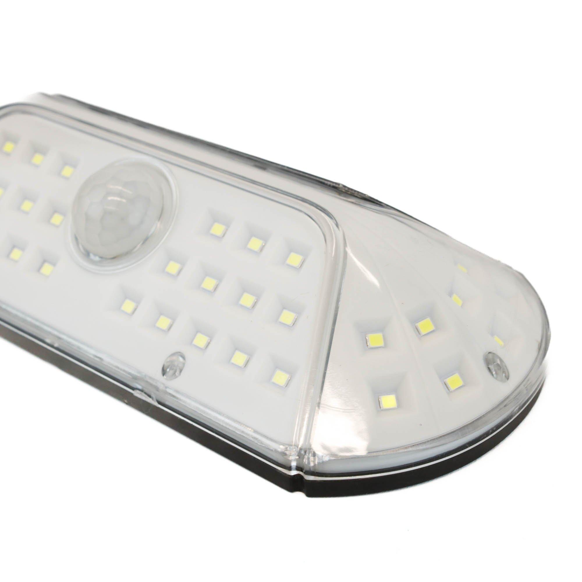 White - Streetwize - 40LED Solar Security Light with Motion Sensor - 3