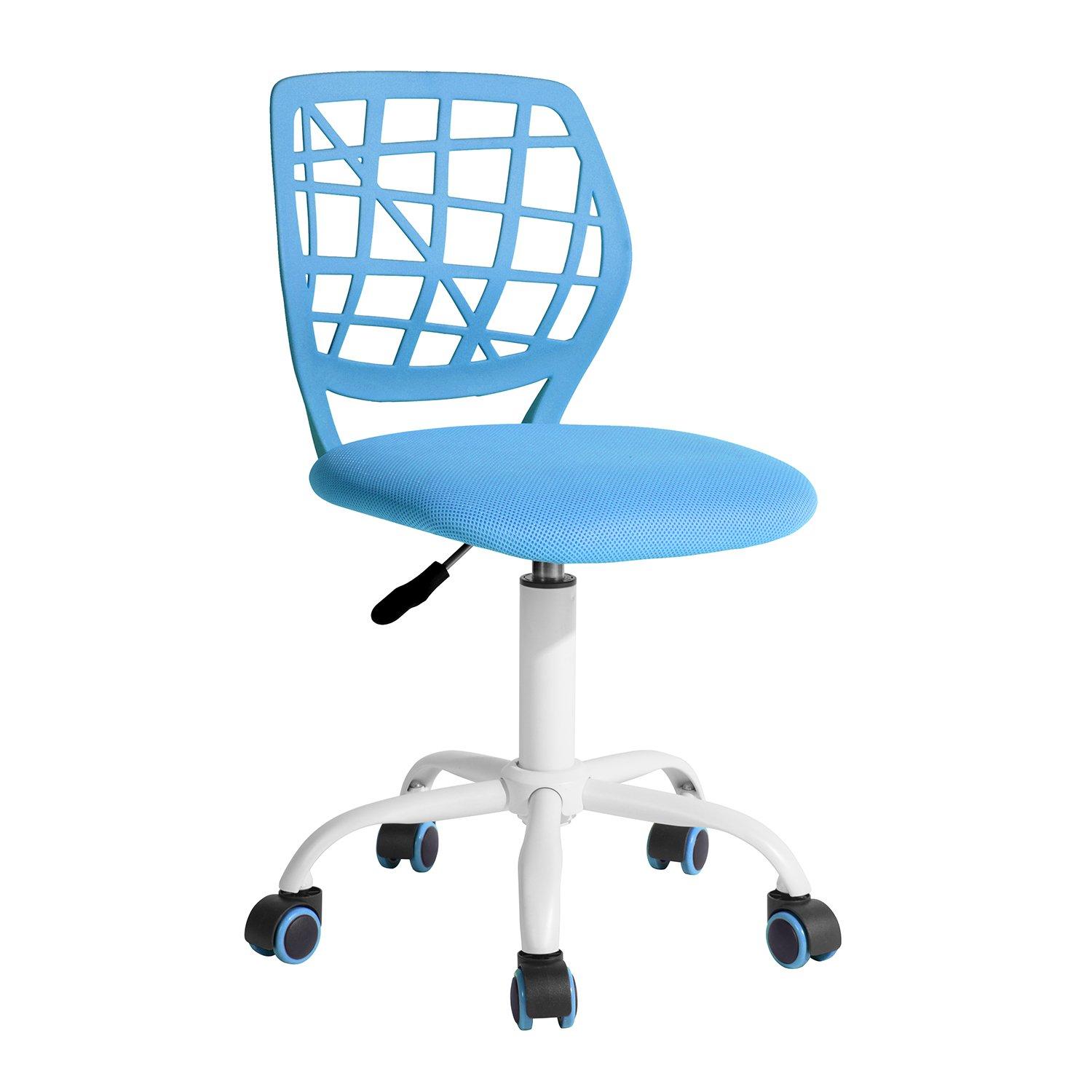 Blue - Urban Meuble - Ergonomic Swivel Children Chair - 2