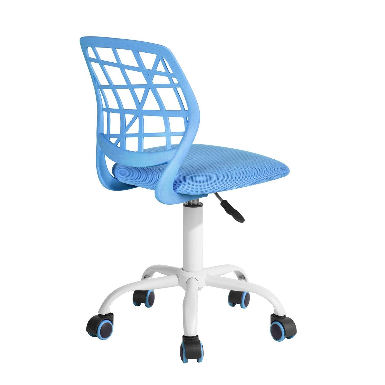 Blue - Urban Meuble - Ergonomic Swivel Children Chair - 5
