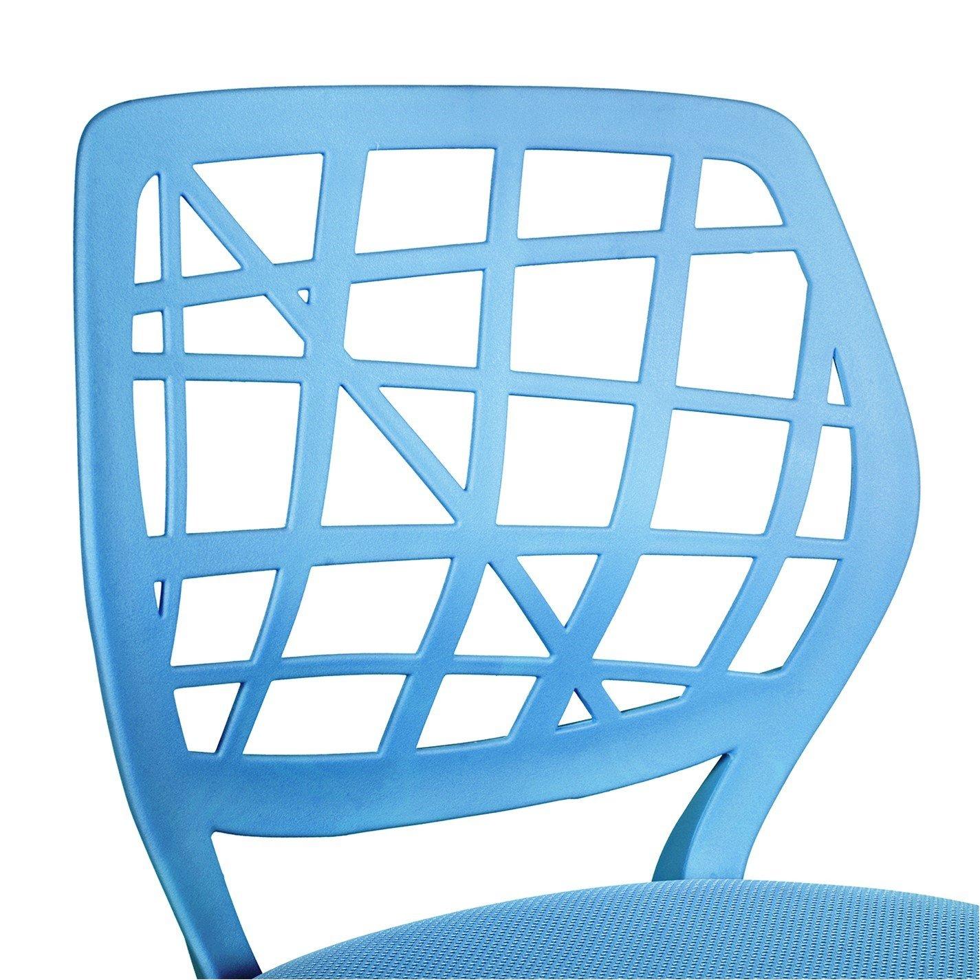 Blue - Urban Meuble - Ergonomic Swivel Children Chair - 10