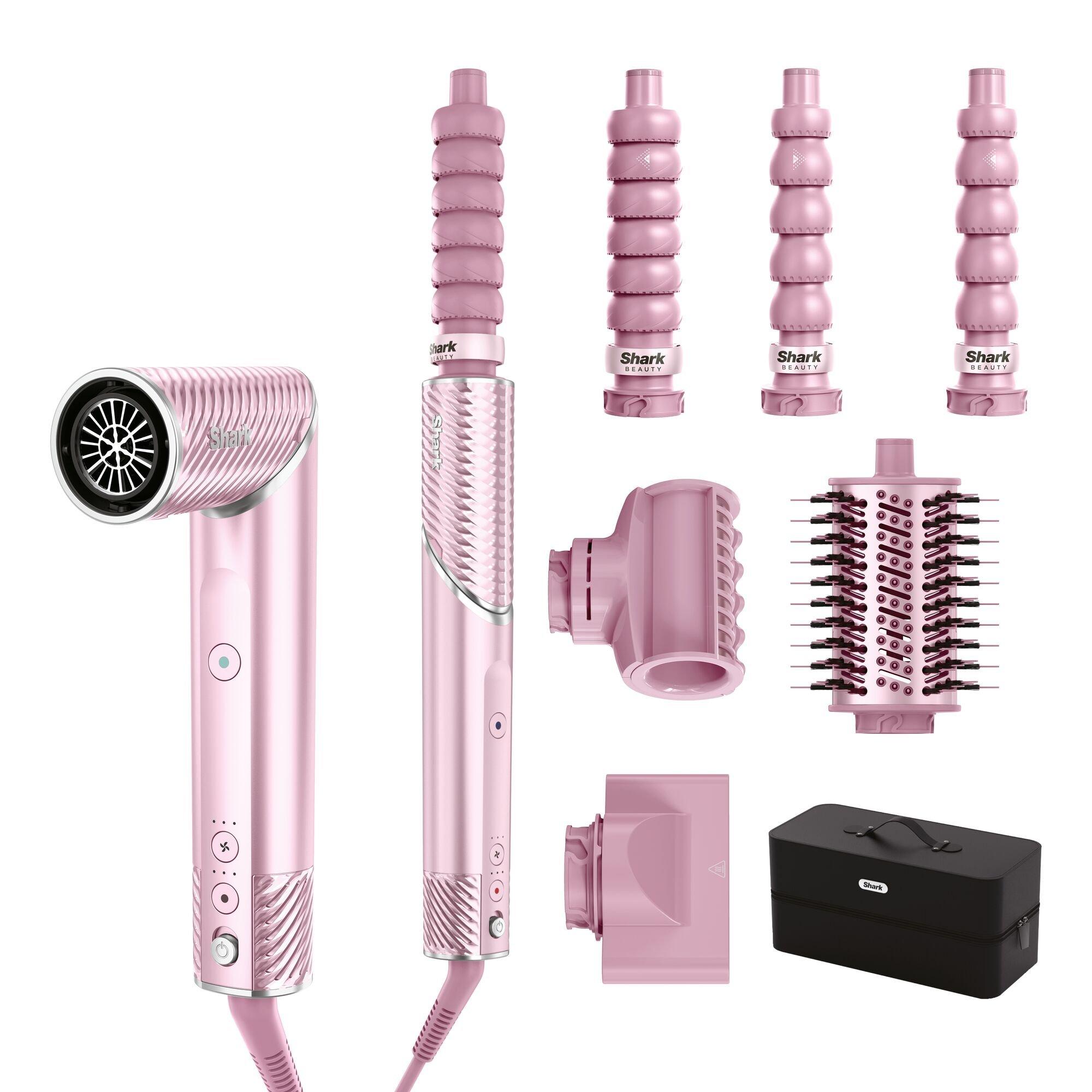 Pink - Shark - FlexStyle IonCurl Styling System HD850UKPK Pink - 1