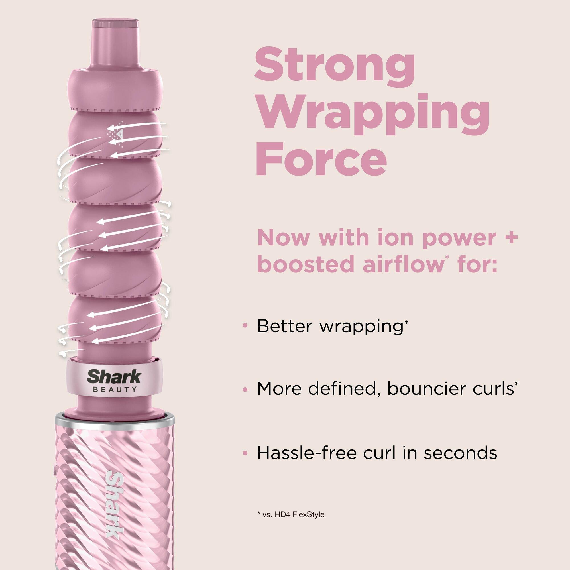 Pink - Shark - FlexStyle IonCurl Styling System HD850UKPK Pink - 3