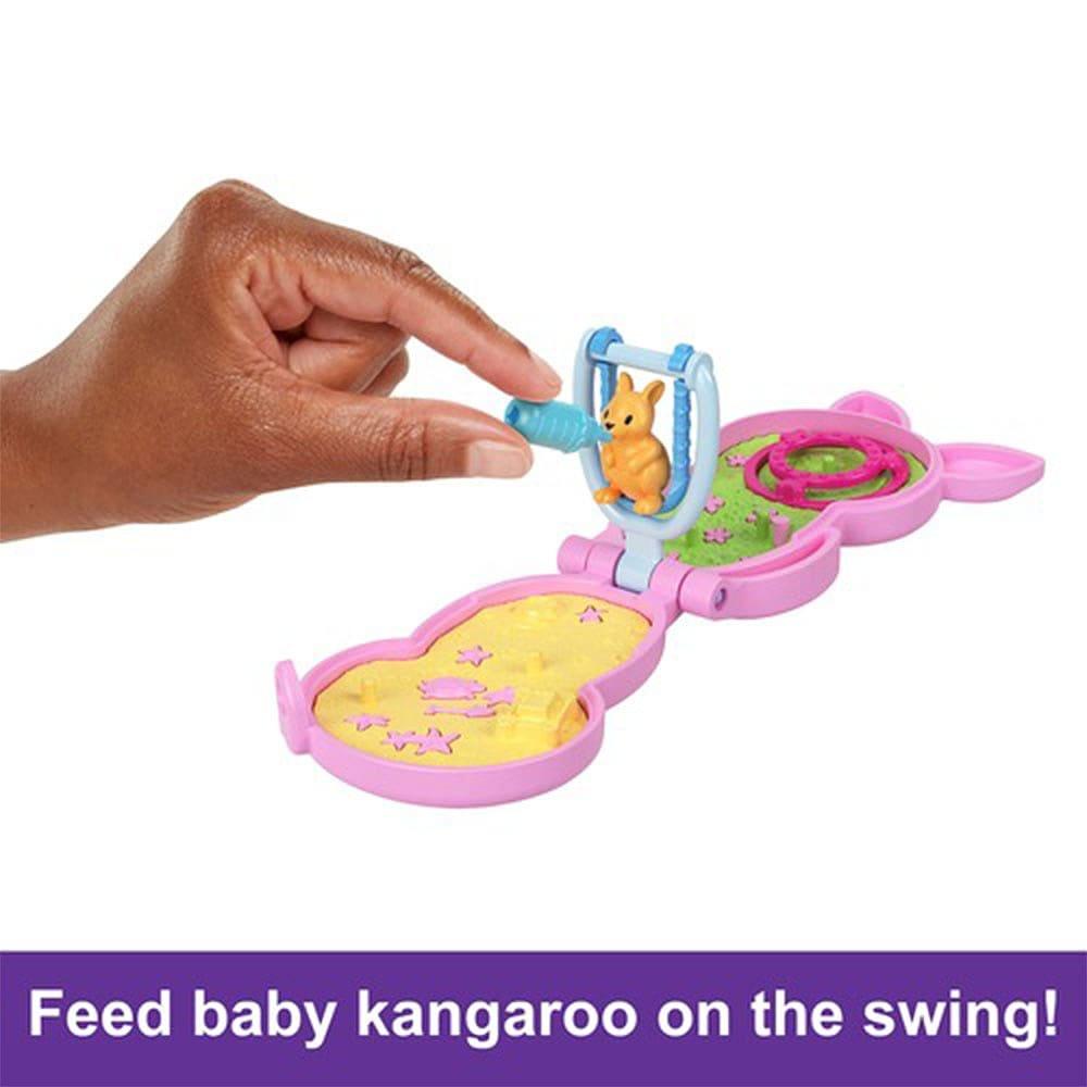 Multi Format An - Polly Pocket - Mama & Joey Kangaroo Compact Playset - 5