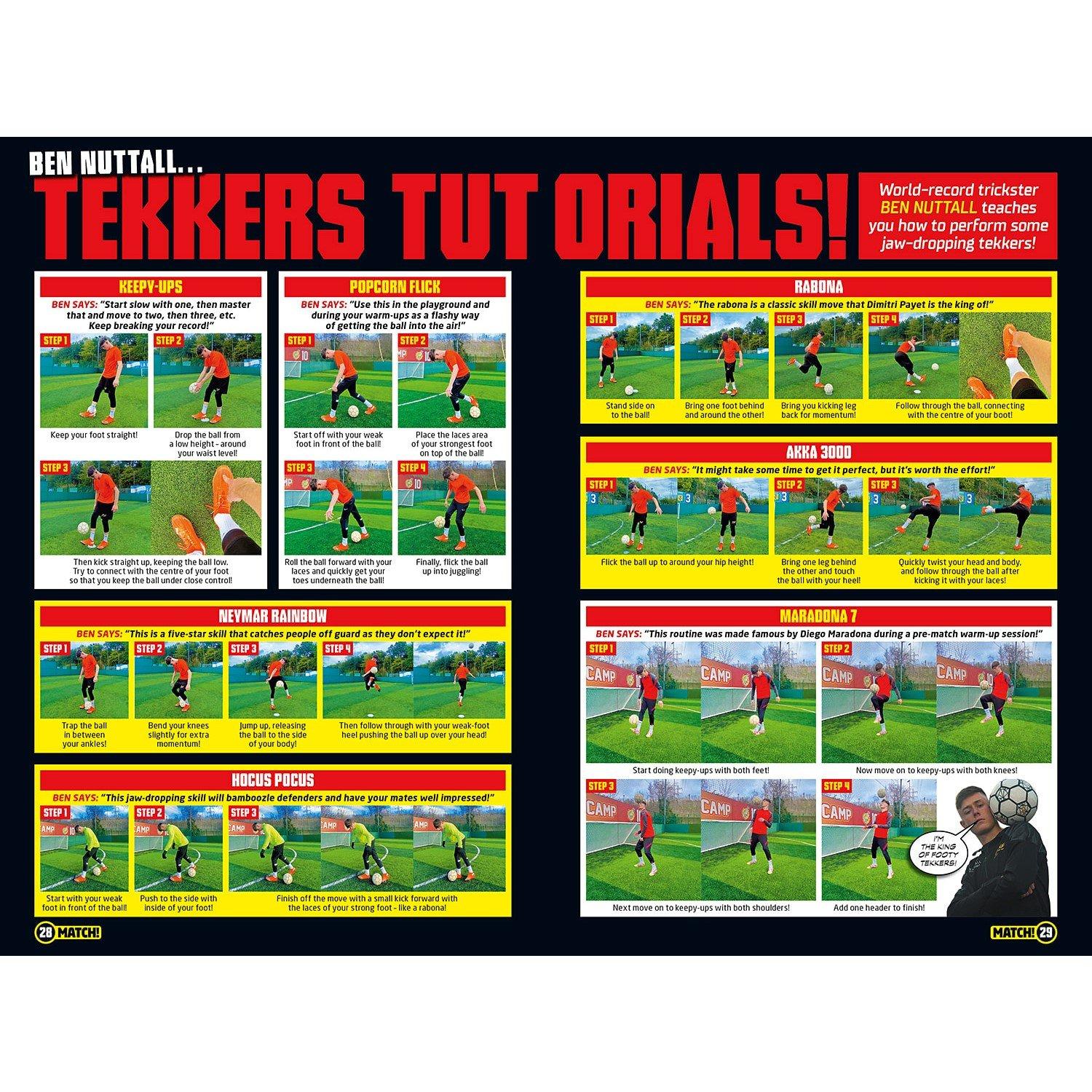 Merchandise - Grange Communications - Match! Football Skills Annual 2023 - 3