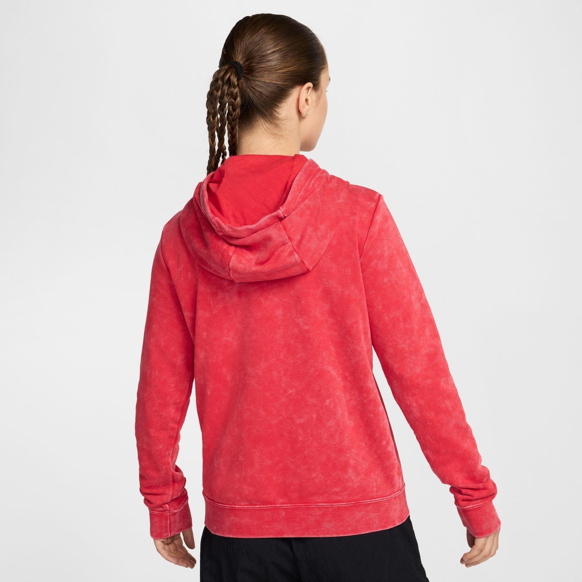 Red/Black - Nike - FC Club Fleece Third Women's Nike Soccer Pullover Hoodie - 2