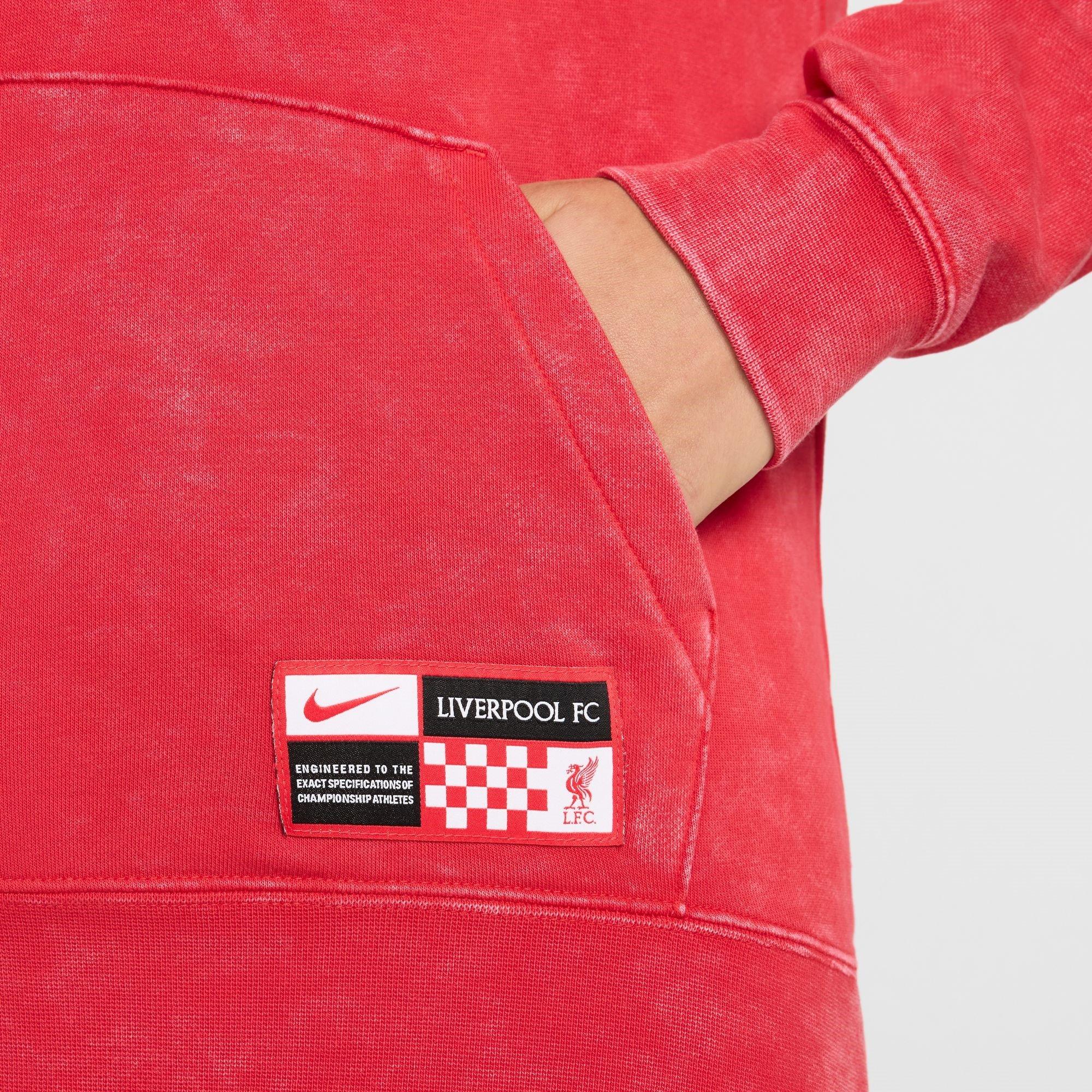 Red/Black - Nike - FC Club Fleece Third Women's Nike Soccer Pullover Hoodie - 6