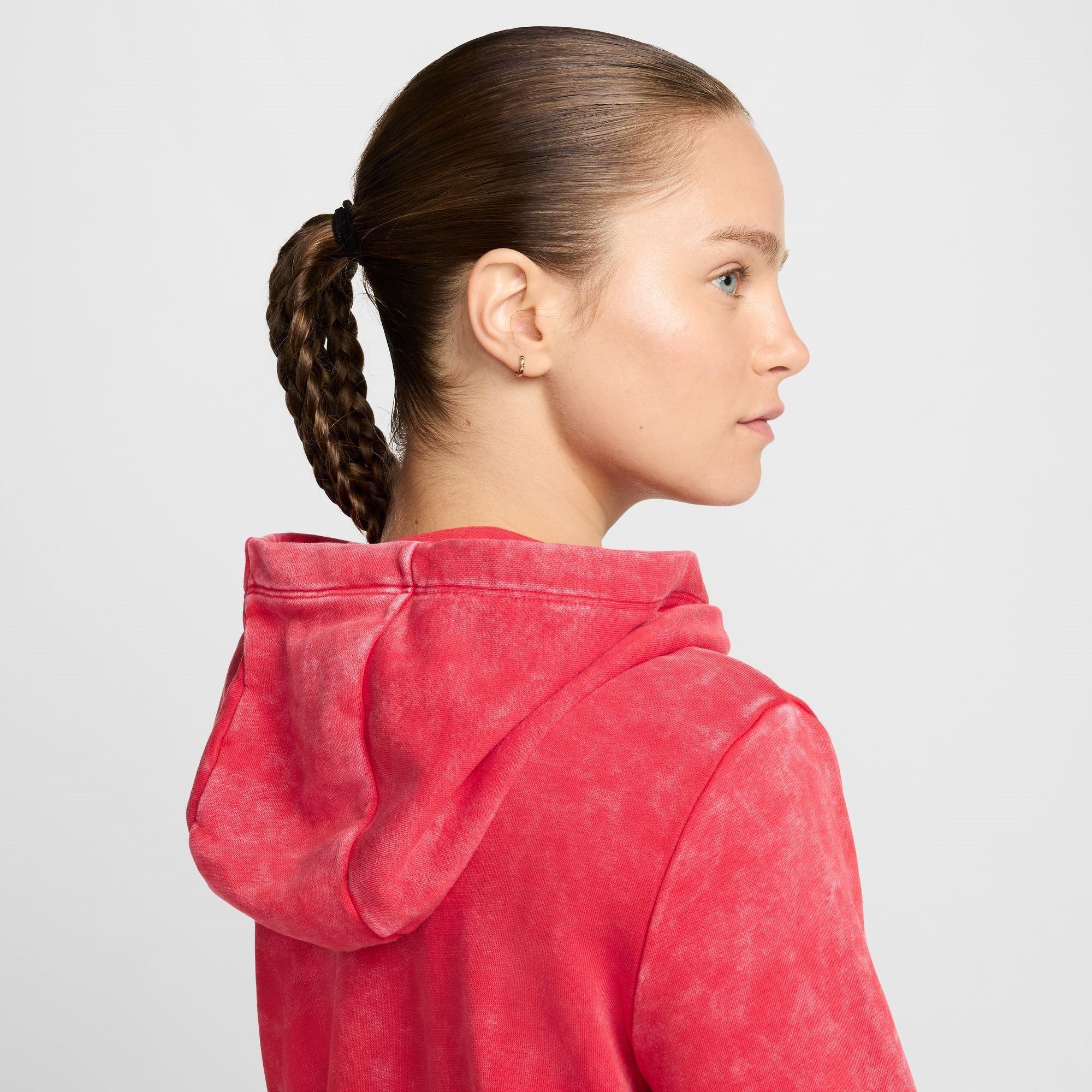 Red/Black - Nike - FC Club Fleece Third Women's Nike Soccer Pullover Hoodie - 7