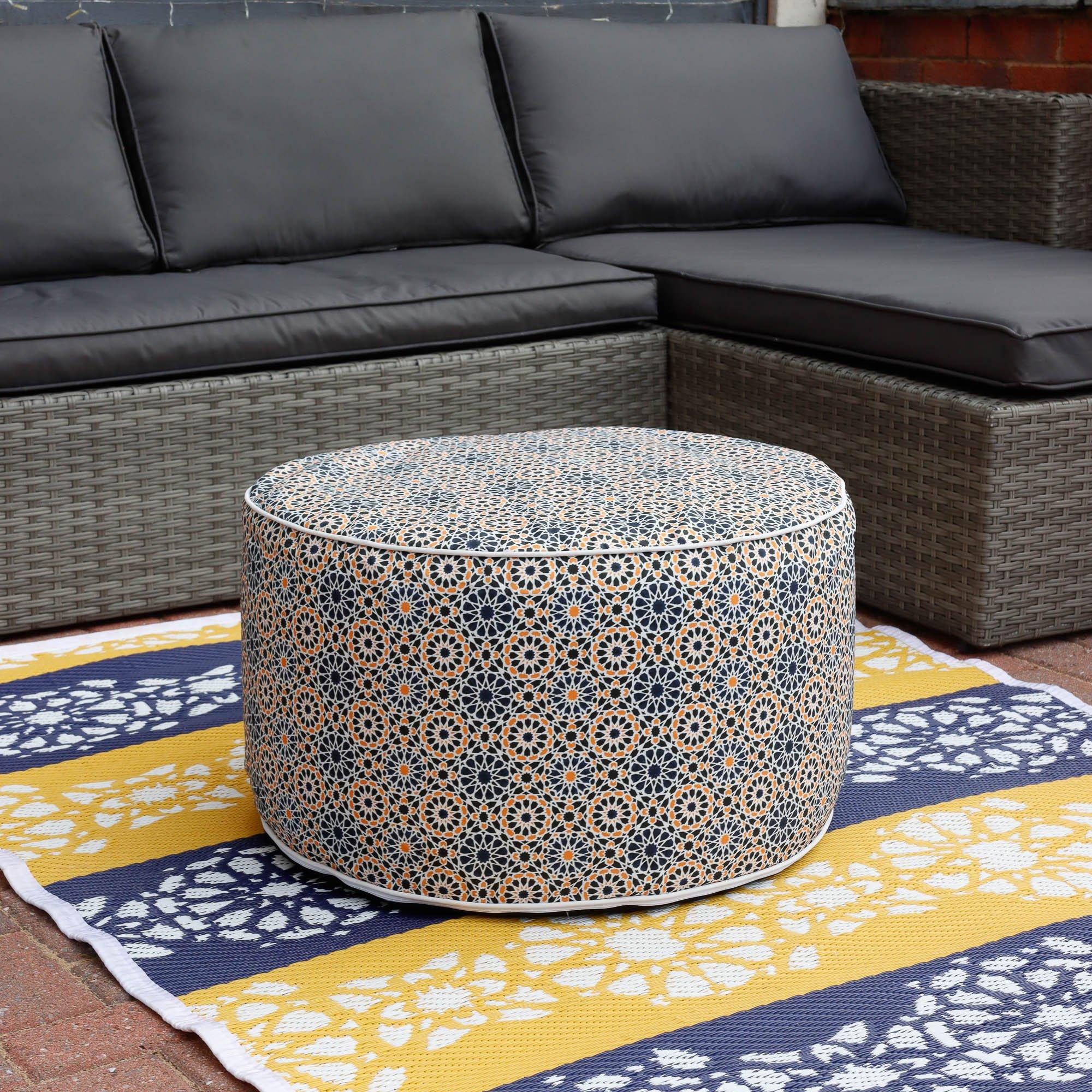 Multi - Streetwize - Outdoor Casablanca Pouf Ottoman - 4