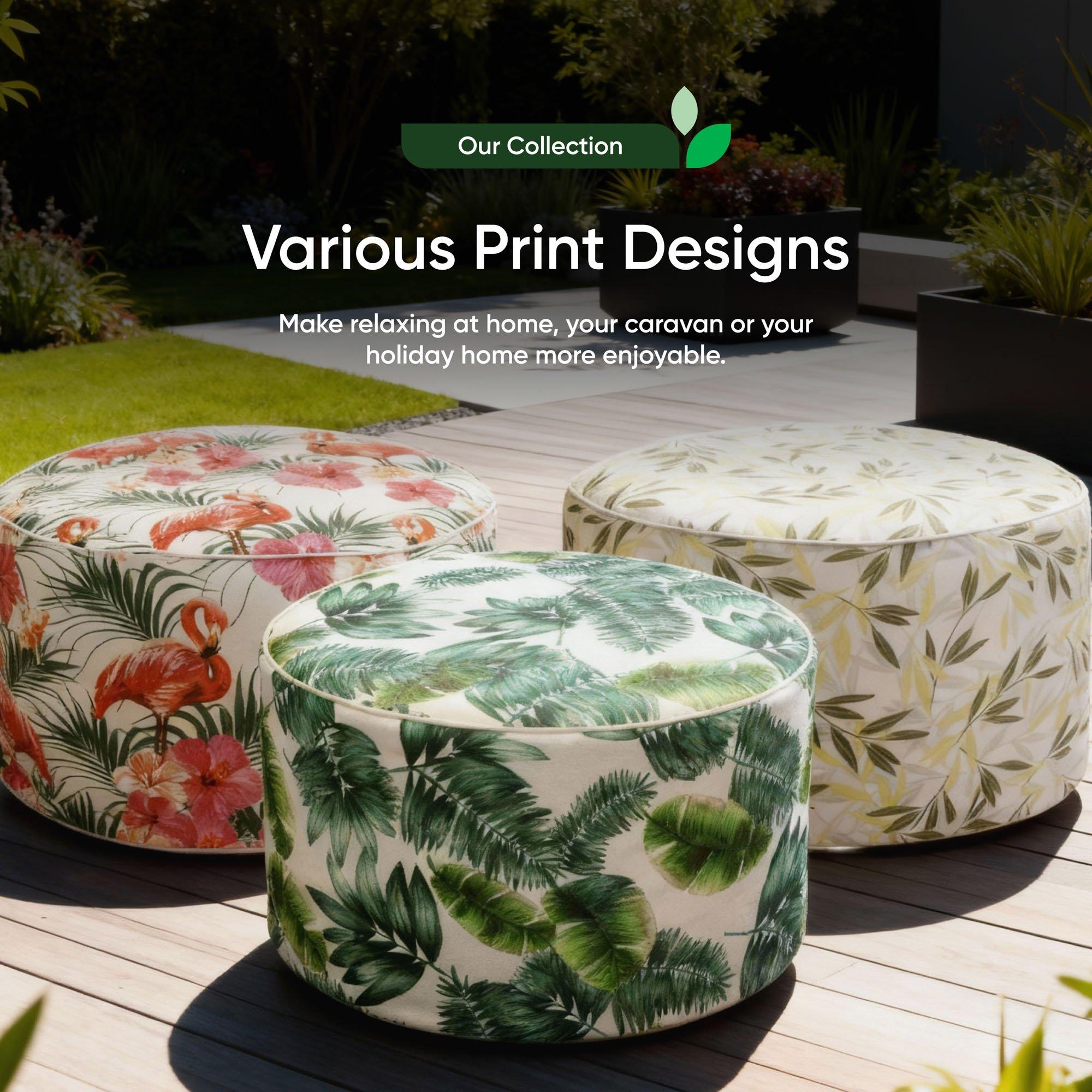 Multi - Streetwize - Outdoor Casablanca Pouf Ottoman - 7