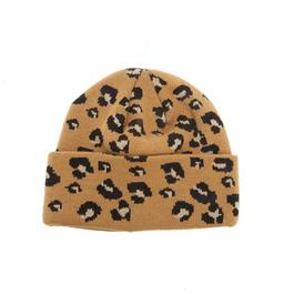 New Era Wide Leopard Beanie