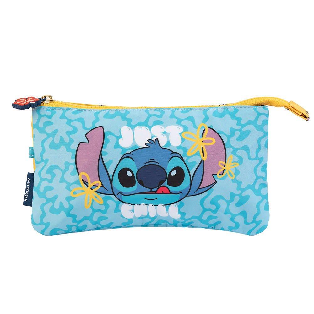Merchandise - Disney - Stitch - Tropical 3-Compartment Case