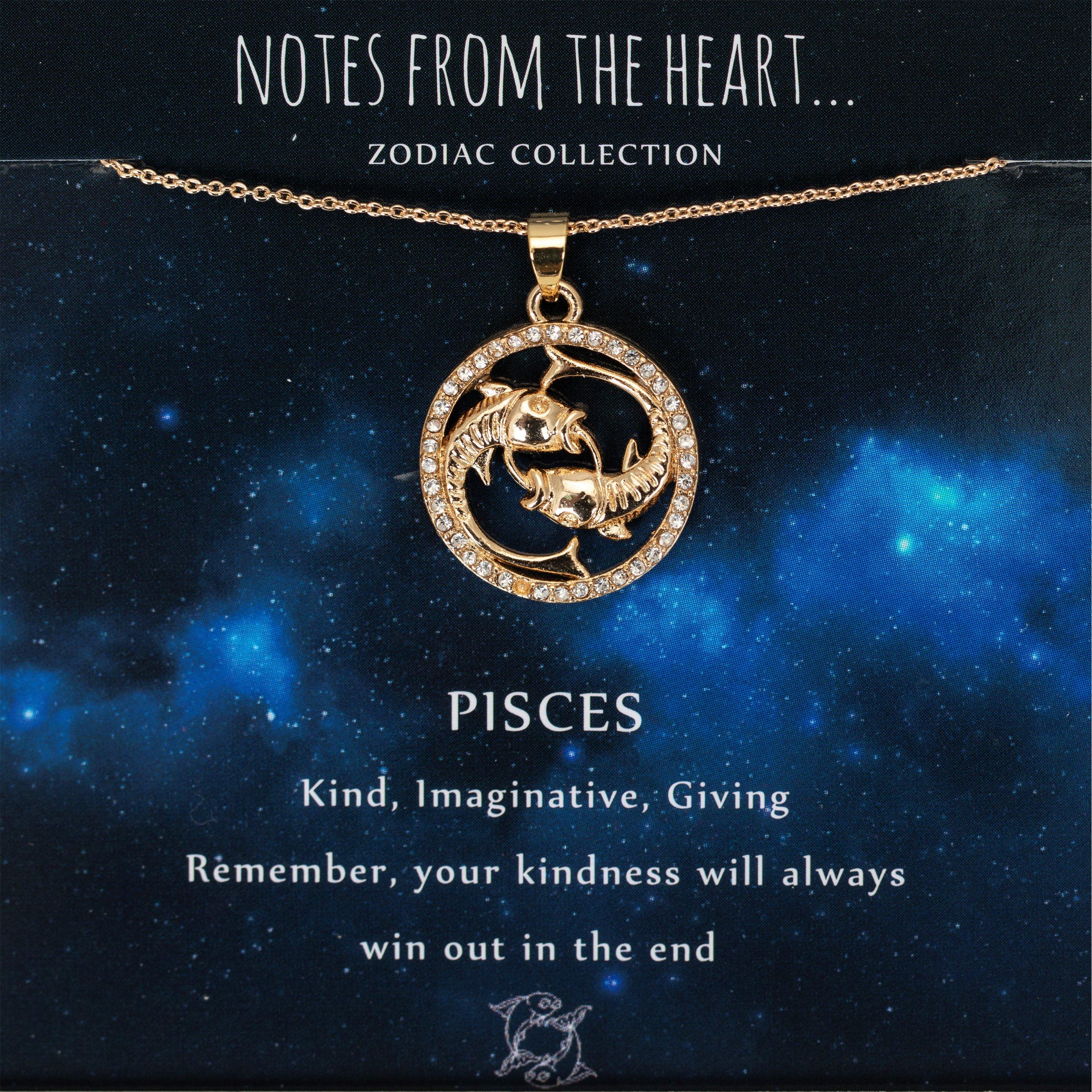 Notes From The Heart Women's Nfth Zodiac Pendant - Gold