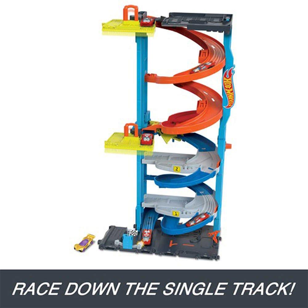 Multi Format An --> Multi Format Un - Hot Wheels - City Transforming Race Tower - 3