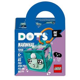 LEGO GAME LEGO 41928 DOTS Bag Tag Narwhal