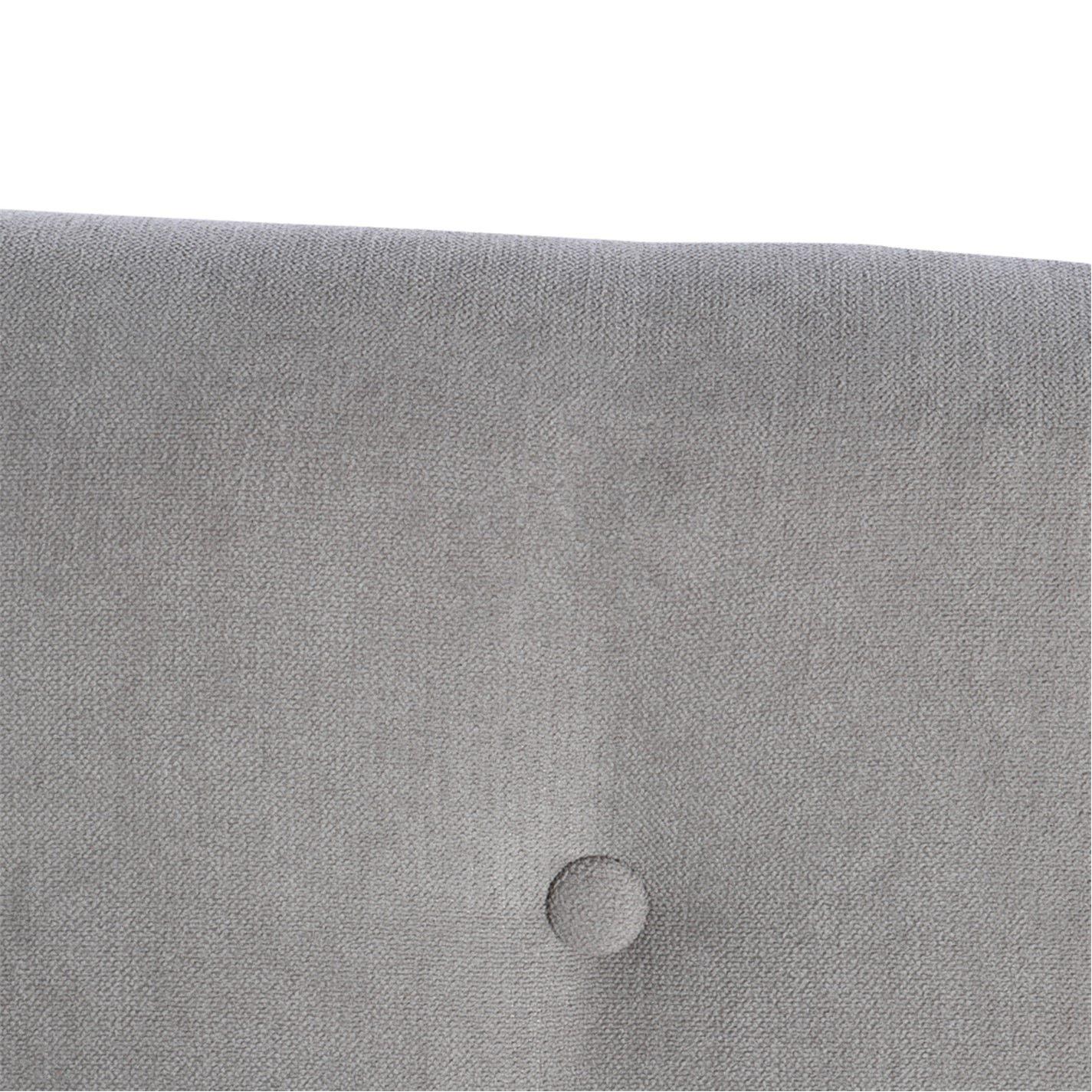 Grey - Kabinet UK - Lien Upholstered Wooden Frame Armchair Grey - 6