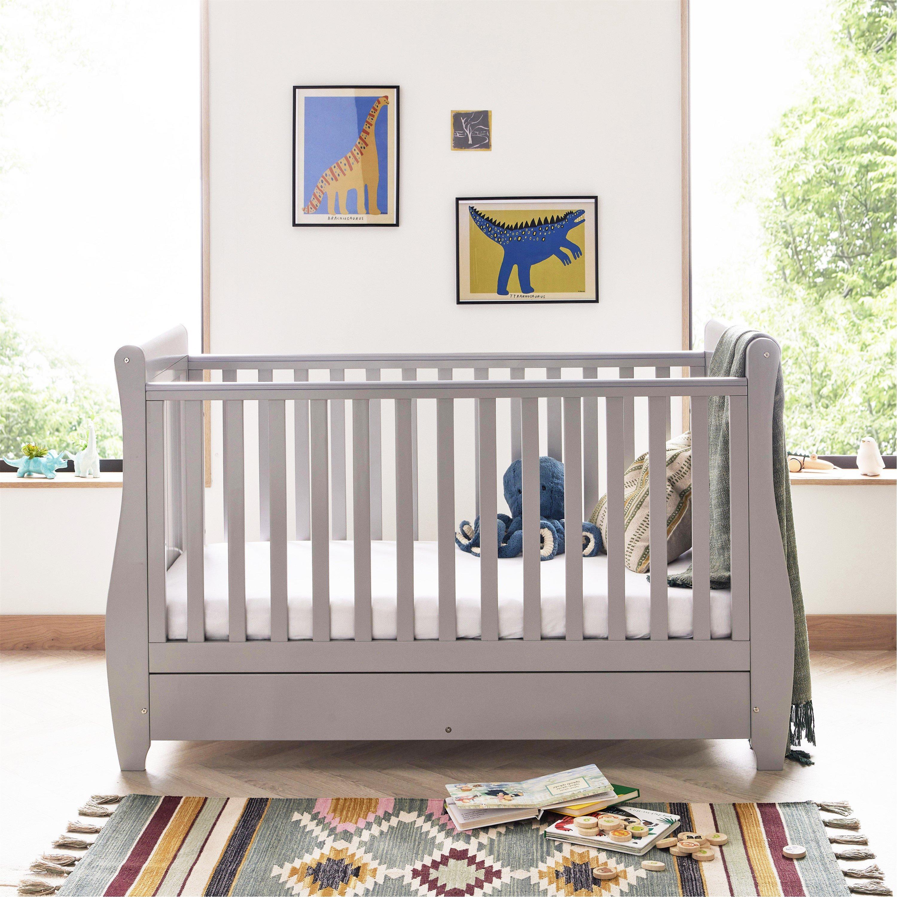 Grey - Babymore - Stella 2 Piece Room Set - Grey - 4