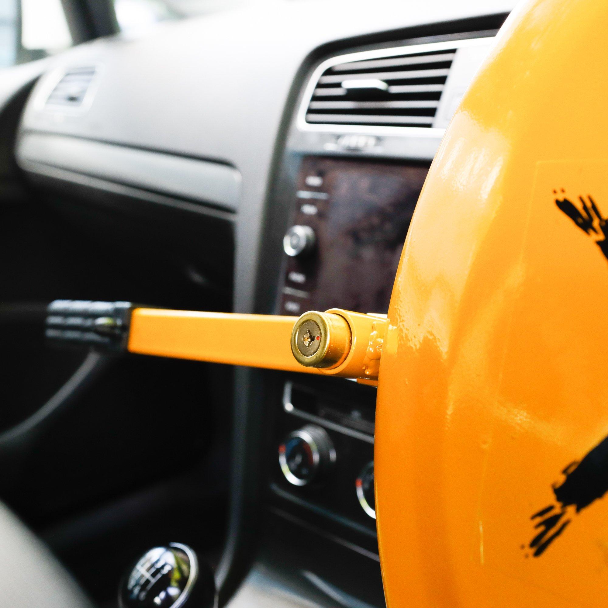 Yellow - Streetwize - Urban X  Steering Wheel Lock - 5