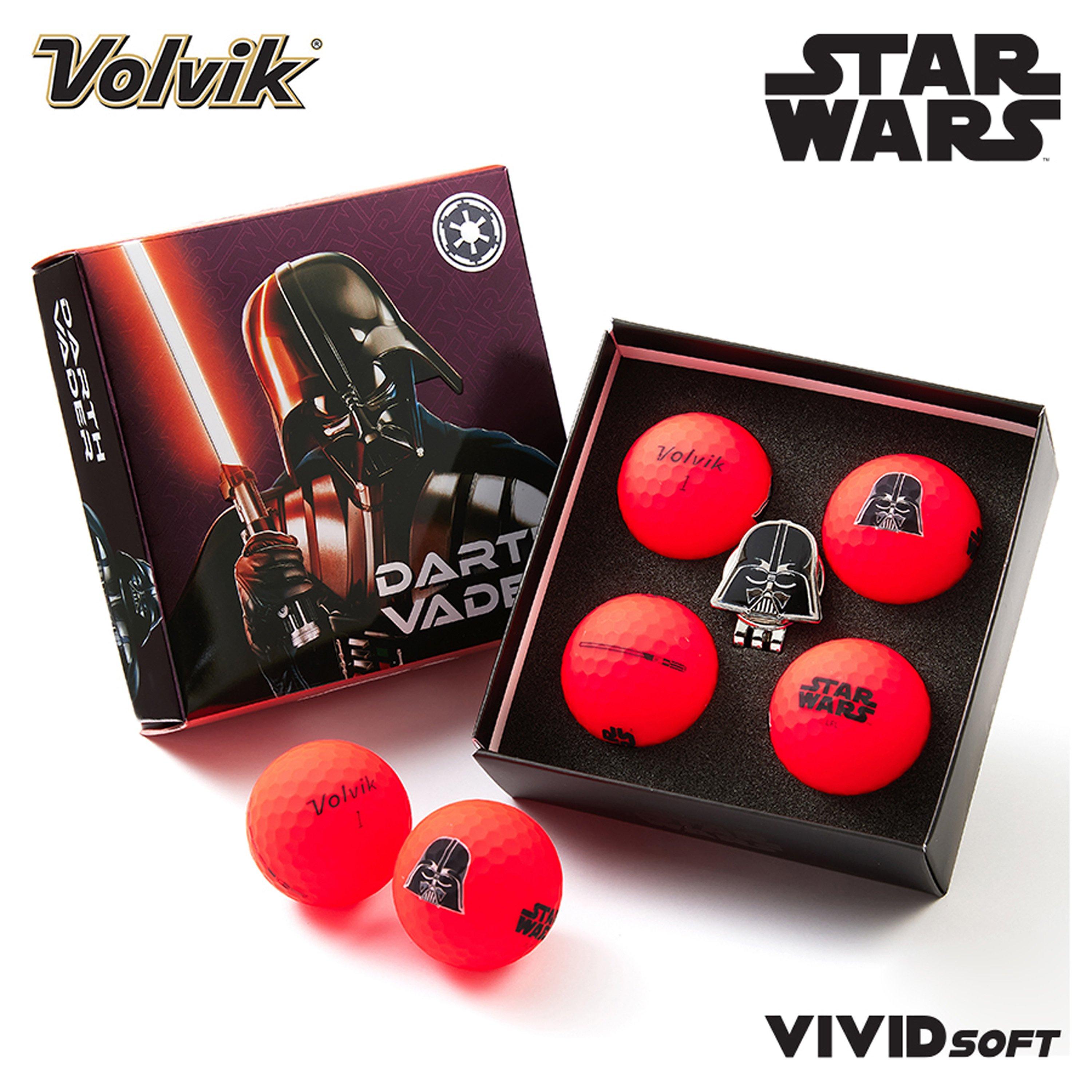 Volvik Vivid Soft 4 Balls + Market Star Wars Sets