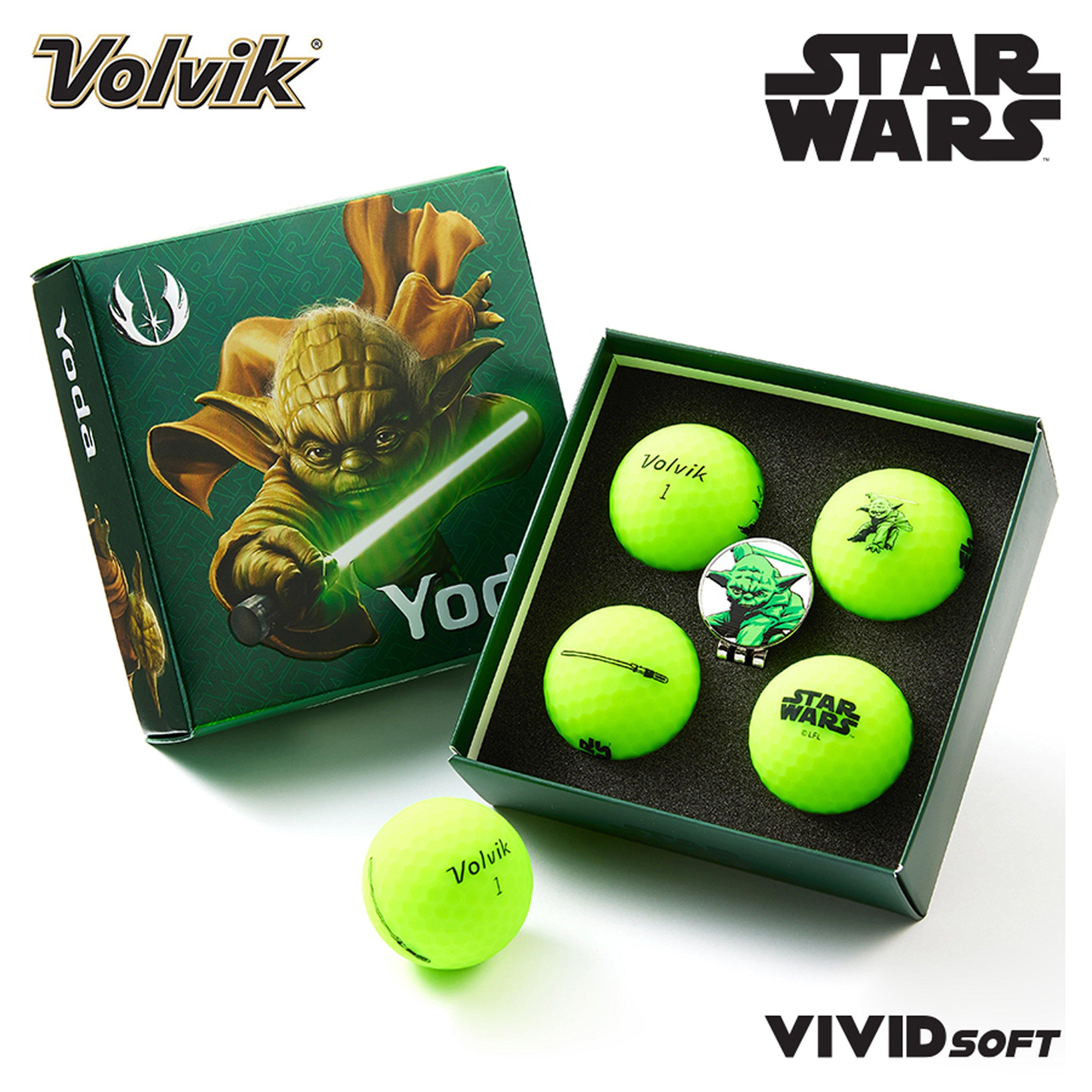 Volvik Volvik Vivid Soft 4 Balls + Market Star Wars Sets