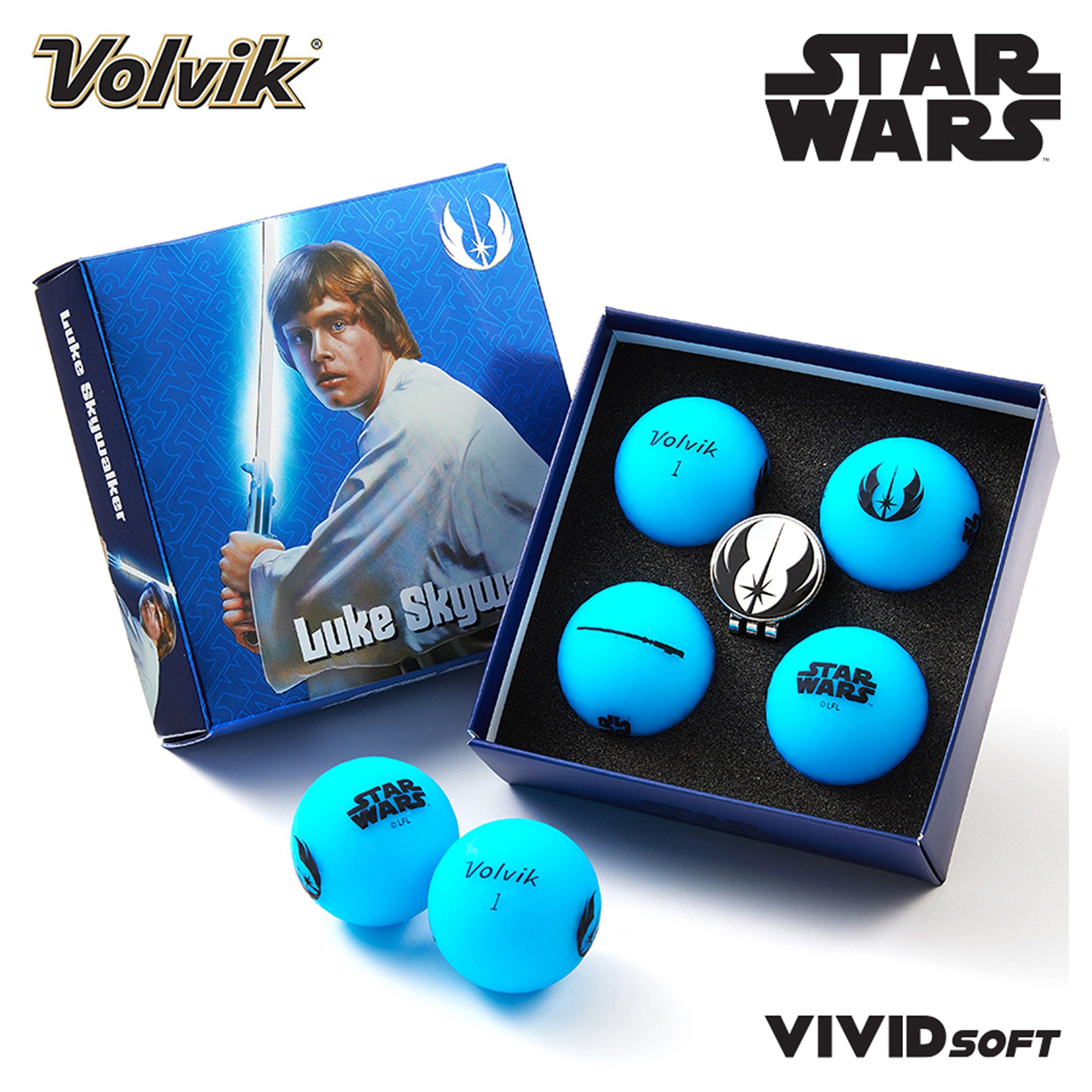 Volvik Volvik Vivid Soft 4 Balls + Market Star Wars Sets