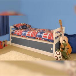 Comfy Living Single Kids Storage Bed Bed and Mattress