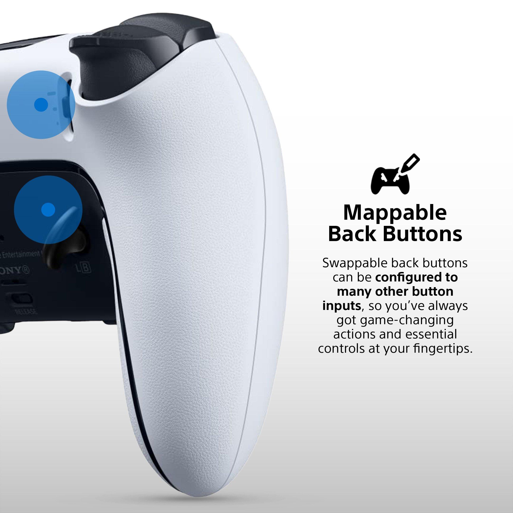 White - PlayStation - DualSense Edge Wireless Controller - 4