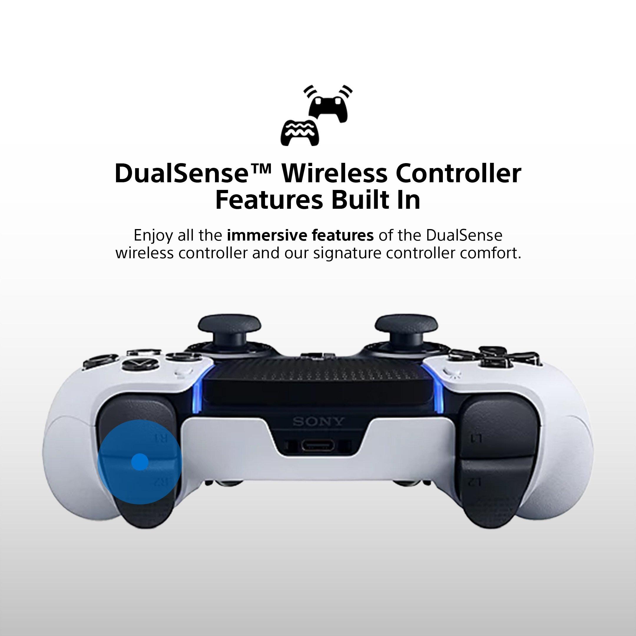 White - PlayStation - DualSense Edge Wireless Controller - 5