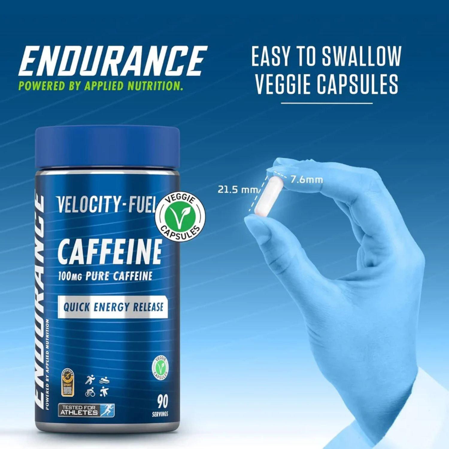 Neutral - Applied Nutrition - Applied Nutrition: Endurance Caffeine Capsules 100 - 3