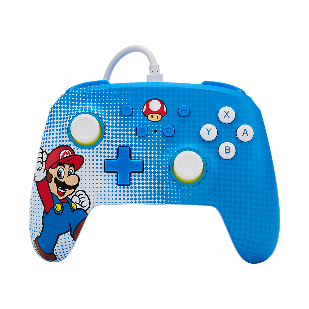 PowerA Switch Enhanced Wired Controller - Mario Pop Art