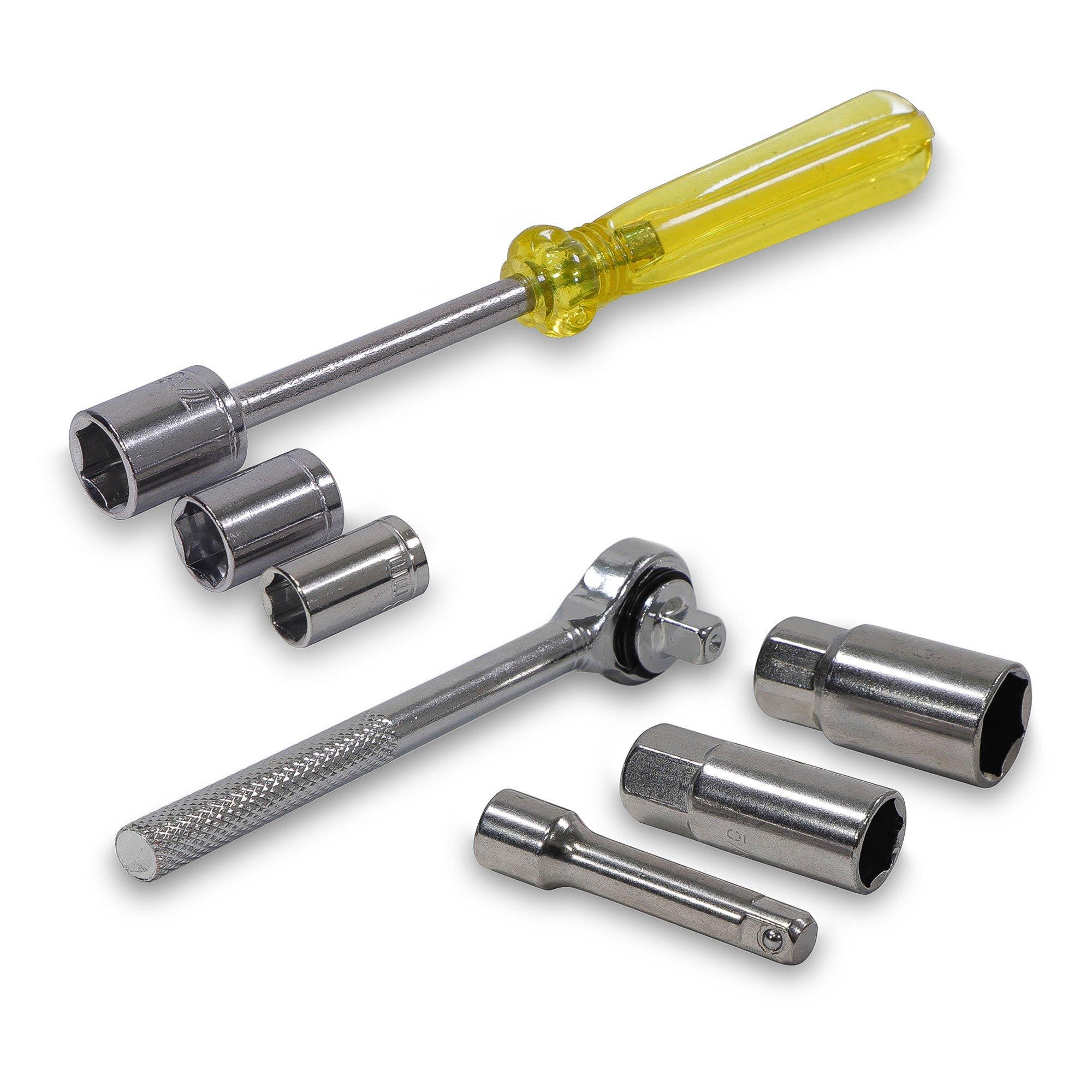 Black - Streetwize - 52-piece Steel Socket Set - 2