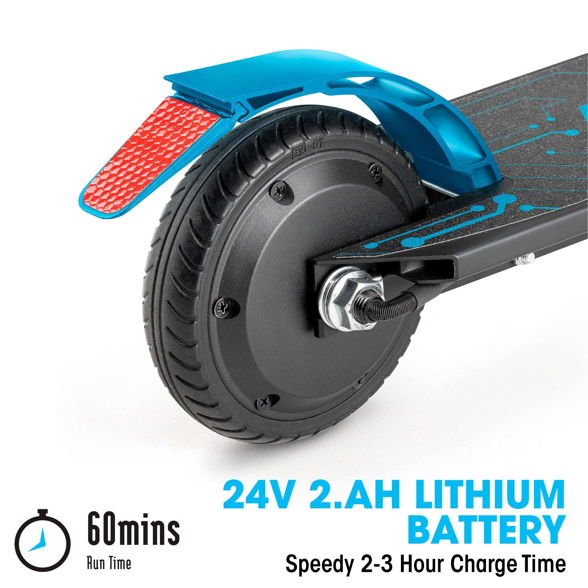 Black And Blue - Xootz - Enigma Lithium E-scooter - Blue - 4