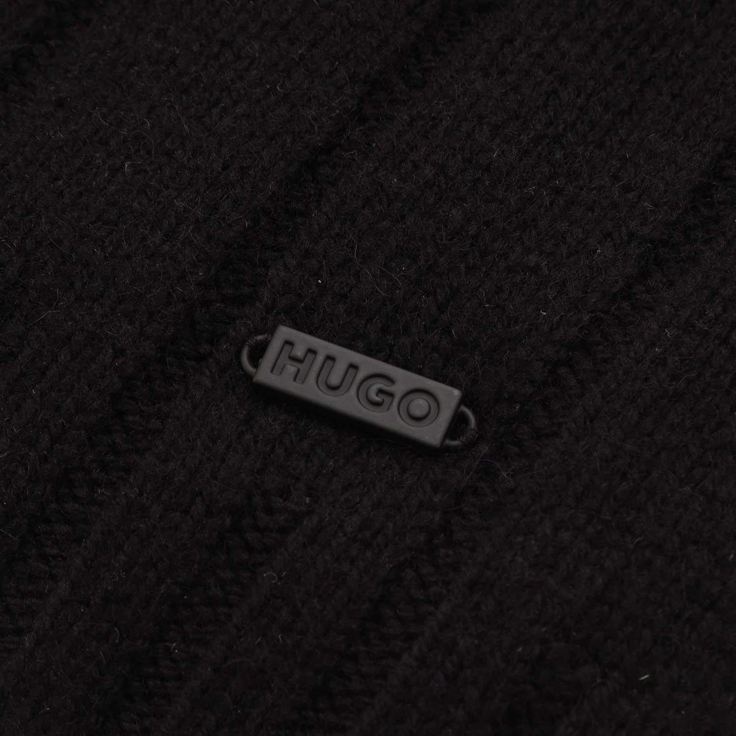 Black - Hugo - Zohoh Hat & Scarf Set - 6