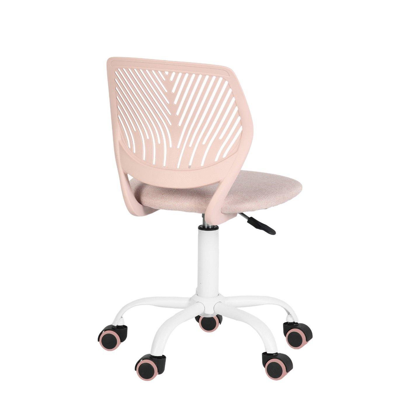 Pink - Urban Meuble - Ergonomic Swivel Children Chair - 3