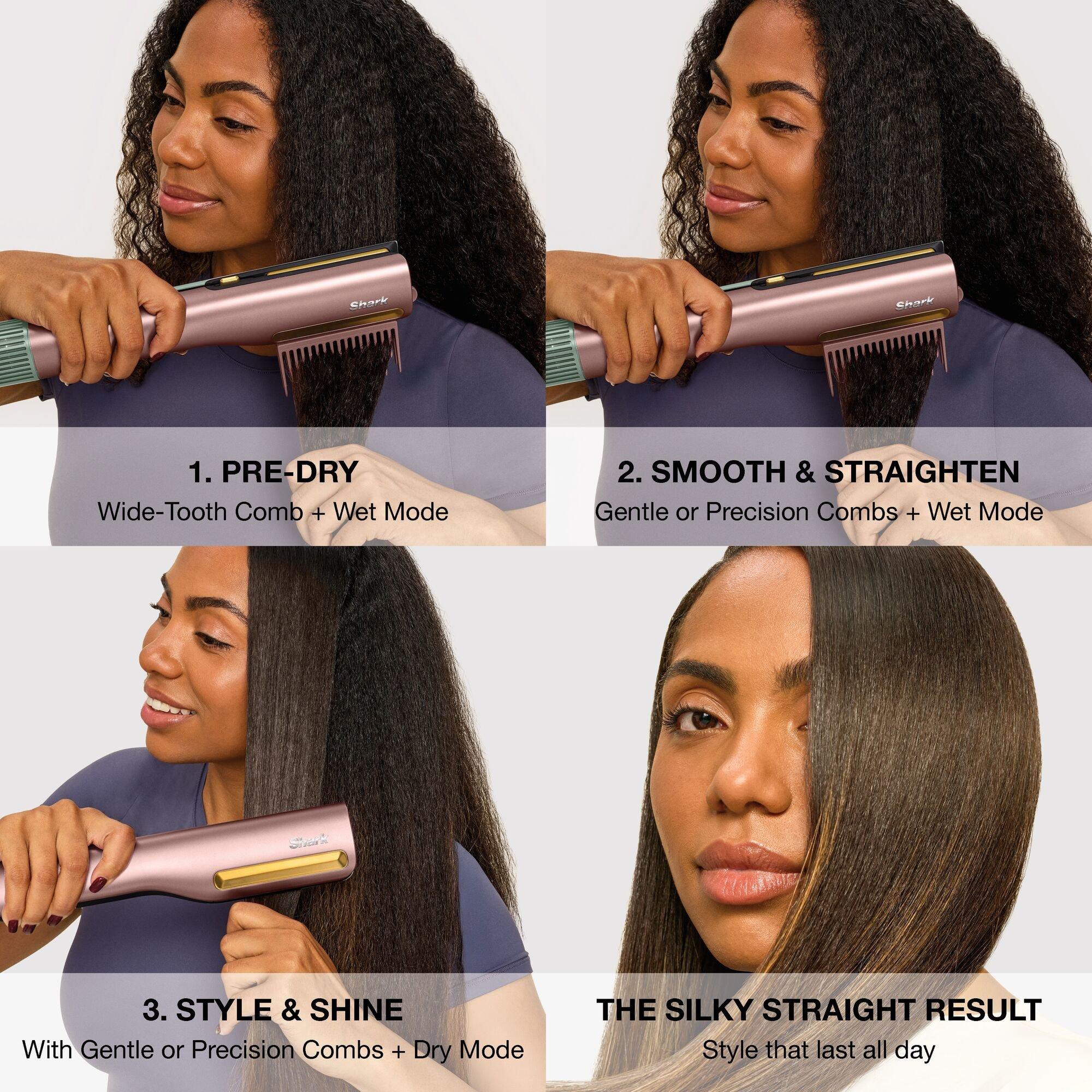 Strawberry Matc - Shark - SilkiPro Straight Hair Straightener + Dryer in One - 6