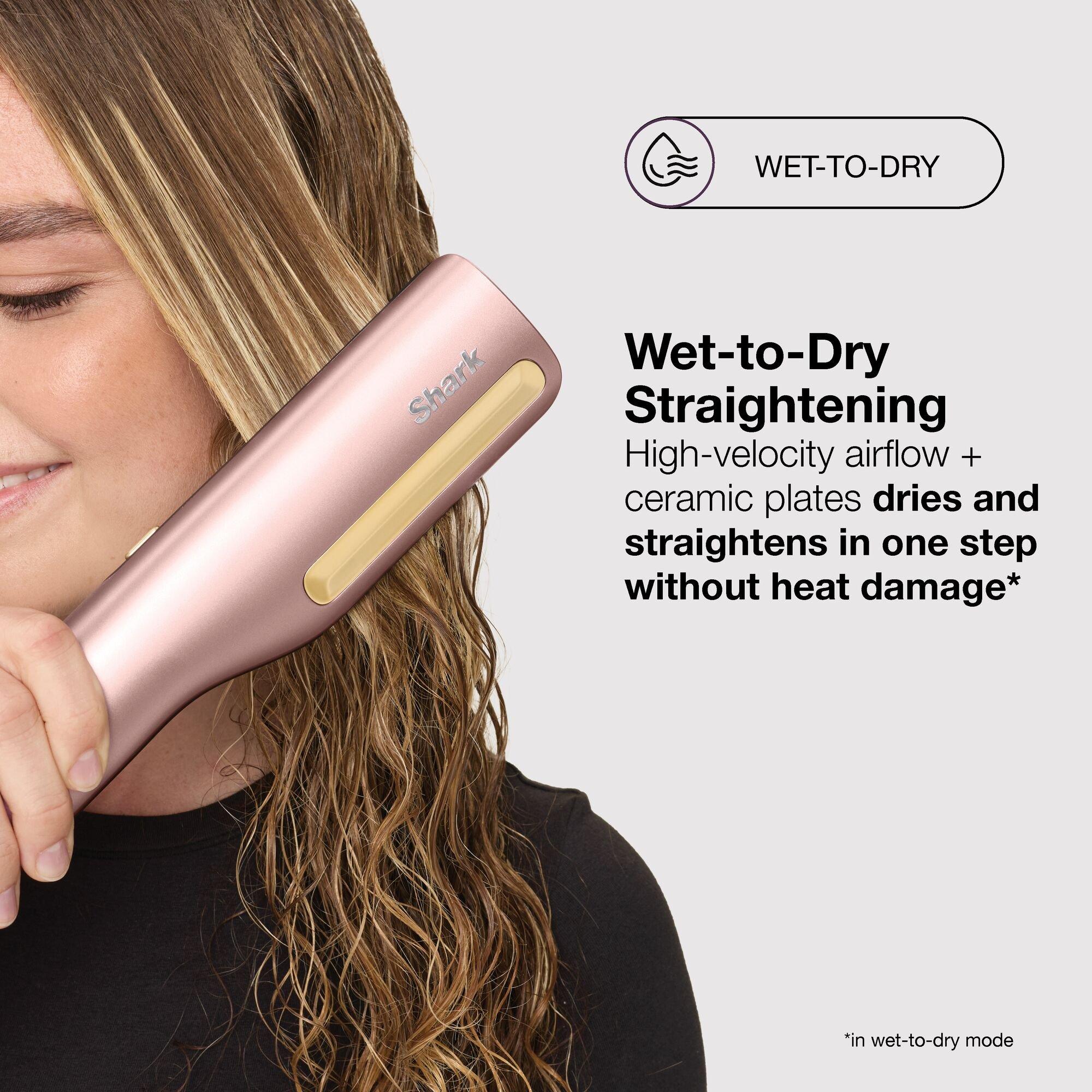 Strawberry Matc - Shark - SilkiPro Straight Hair Straightener + Dryer in One - 7