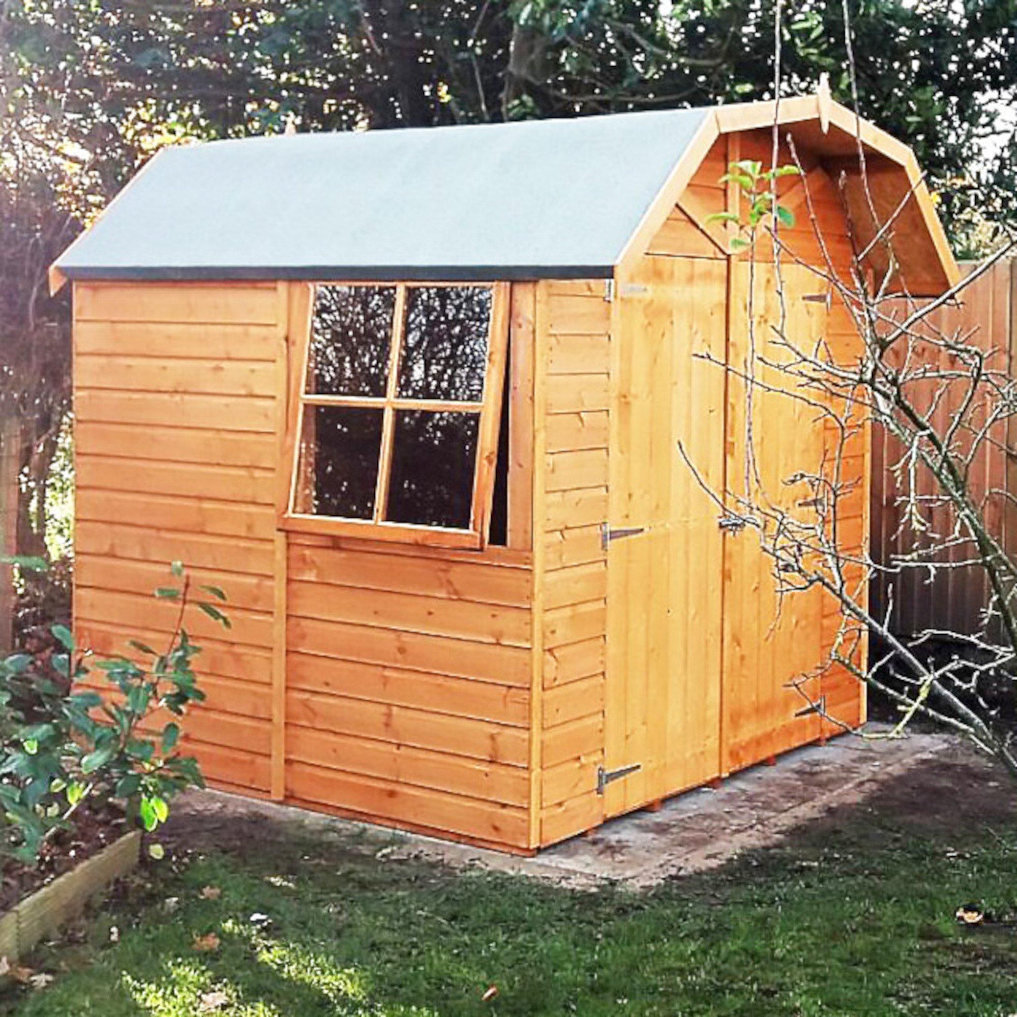 Wood - Shire - Barn Shiplap Dipped Shed 7x7 - 2